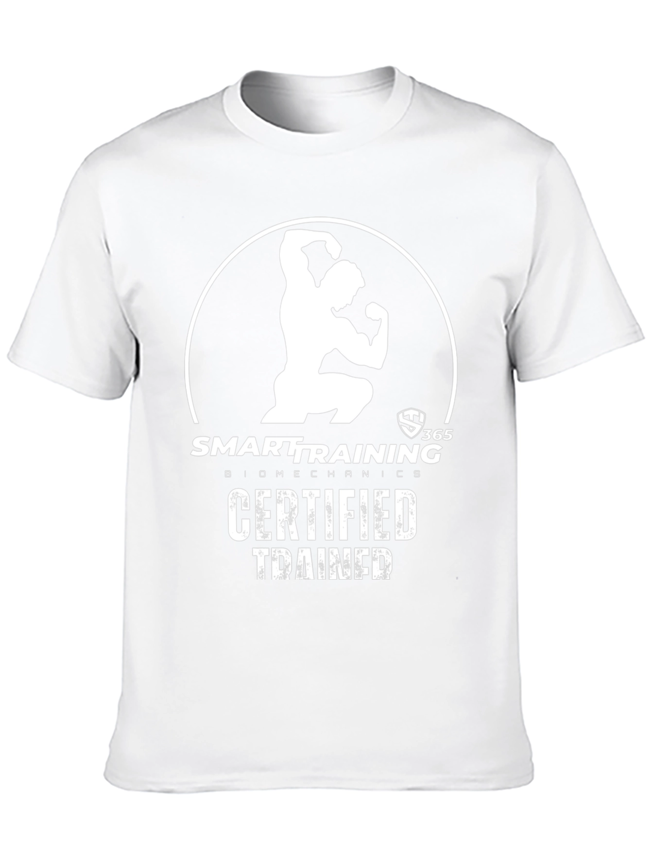 Certified Trainer Black T-Shirt: Smart Training Biomechanics