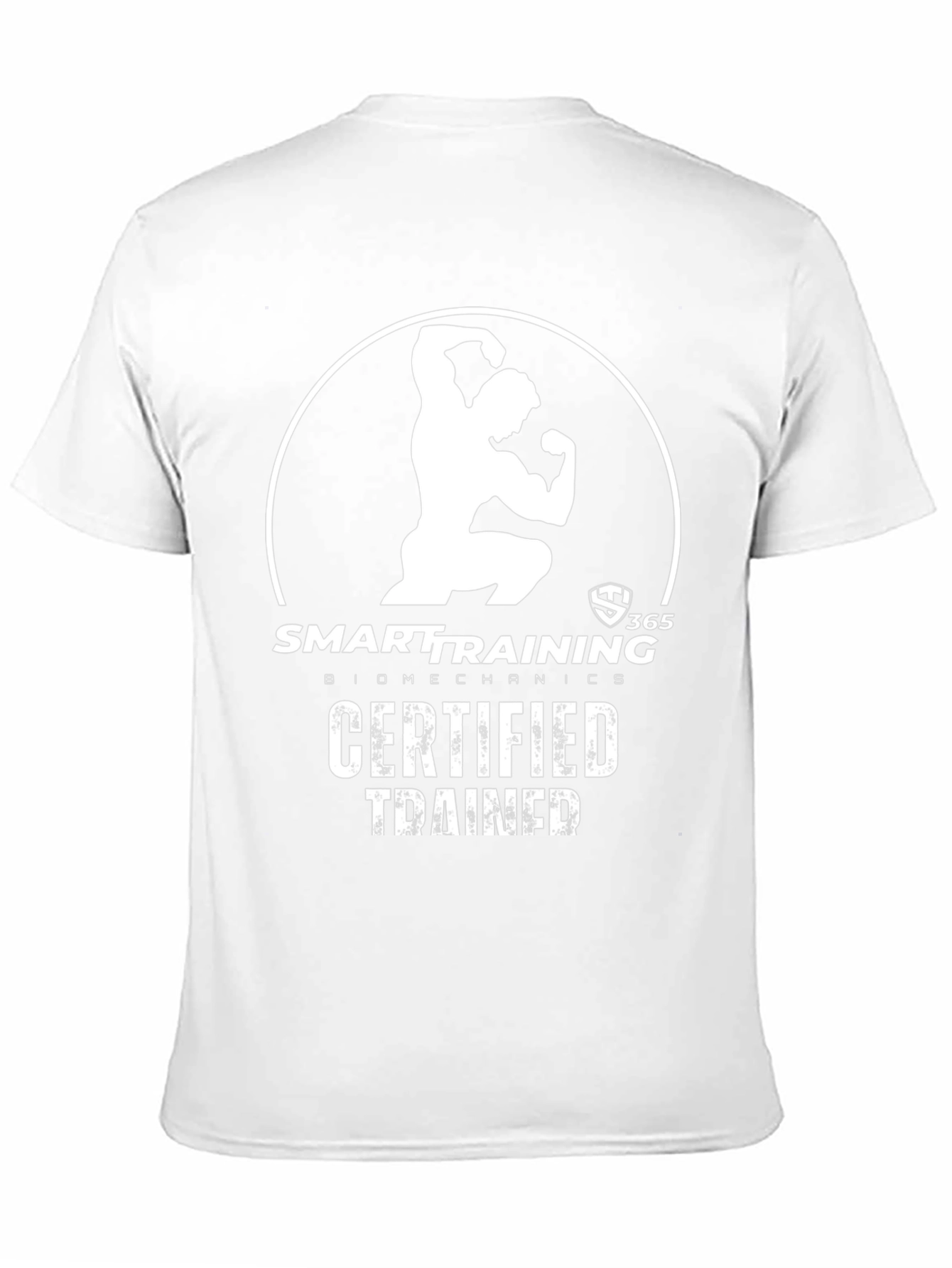 Certified Trainer Black T-Shirt: Smart Training Biomechanics
