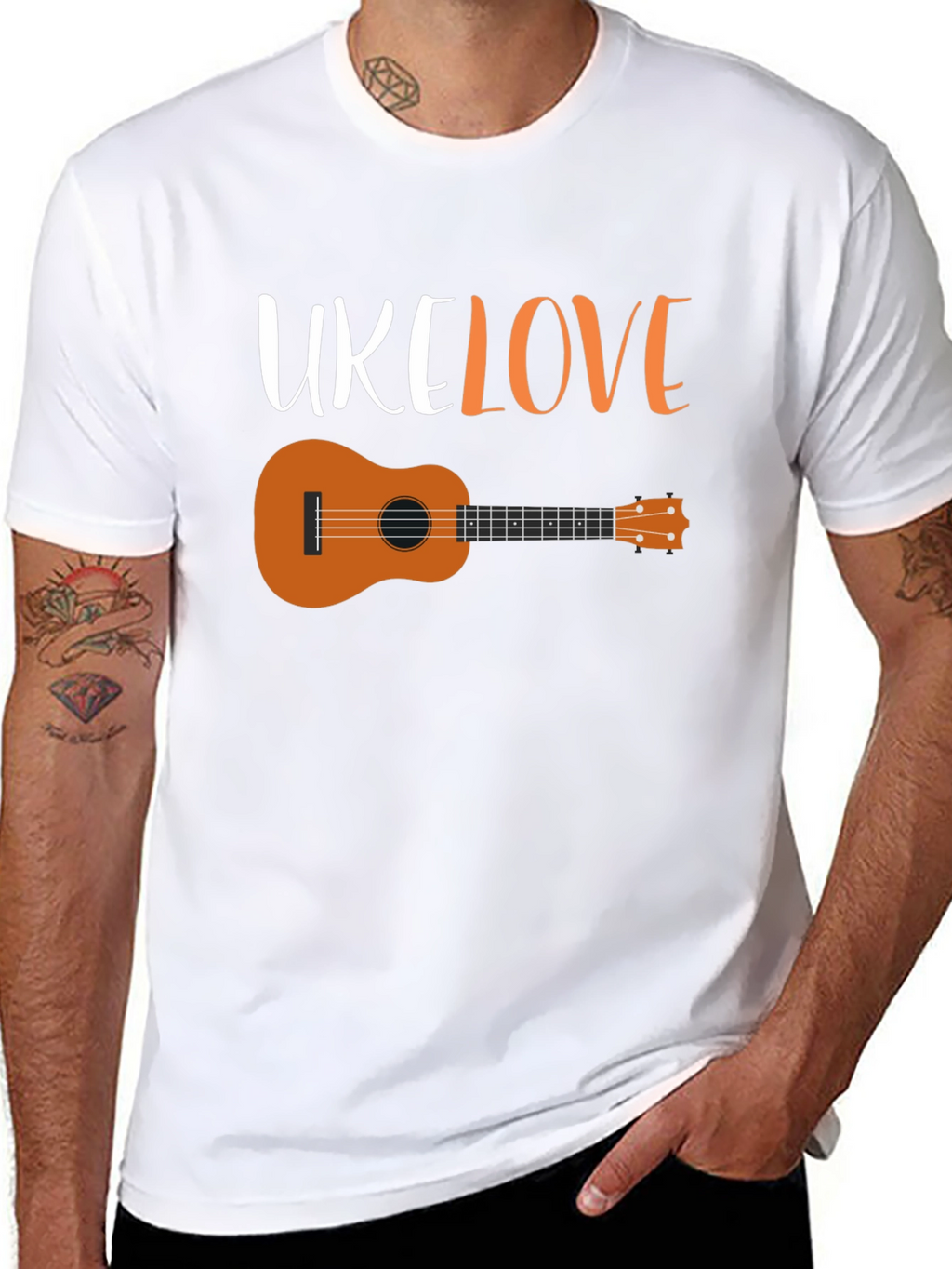 Uke Love T-Shirt - Ukulele Lover Tee