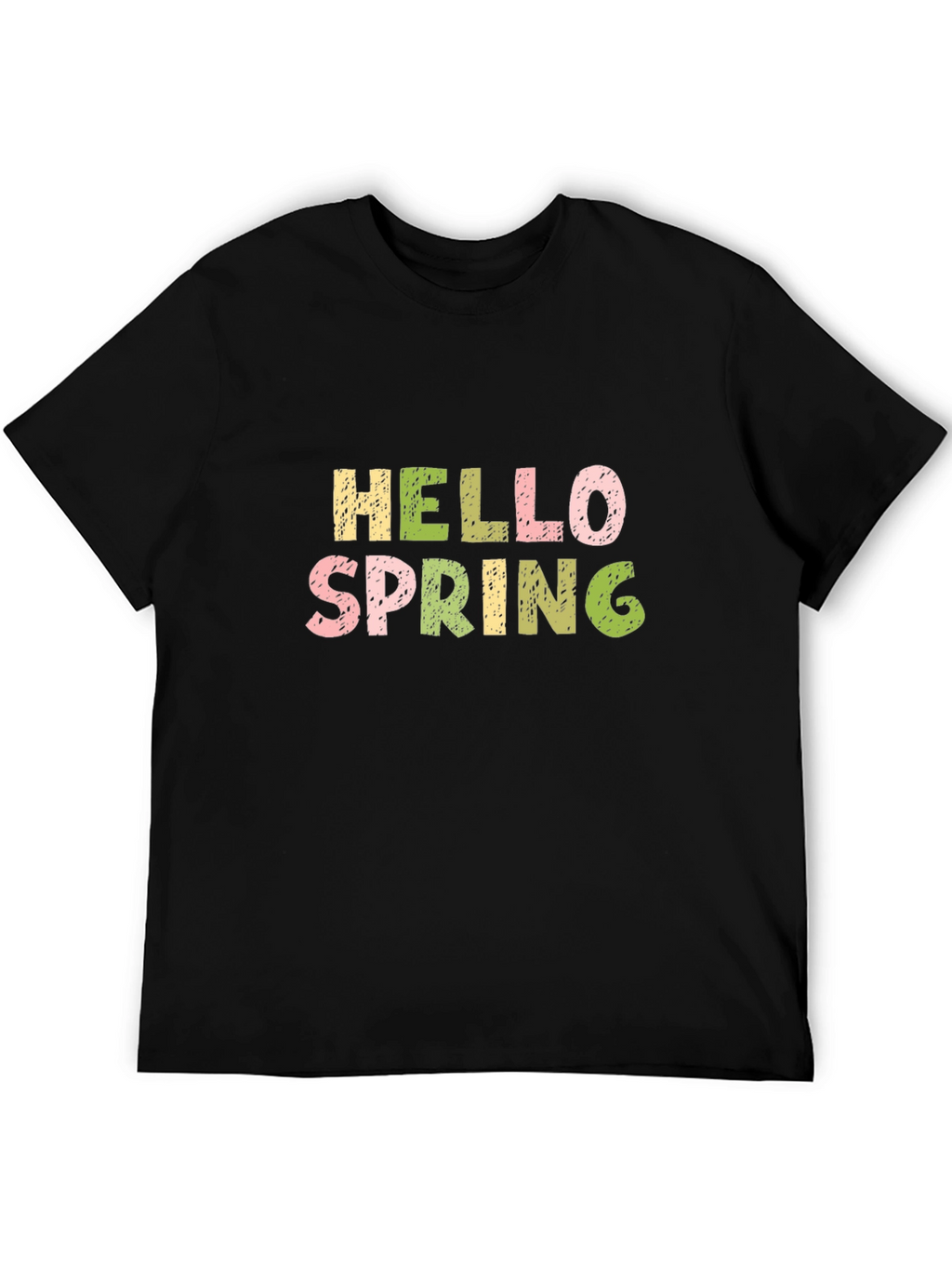 Hello Spring T-Shirt - Short Sleeve Graphic Tee