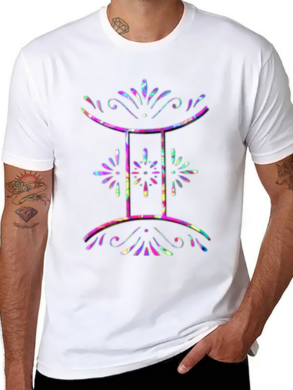 Gemini Zodiac Sign T-Shirt