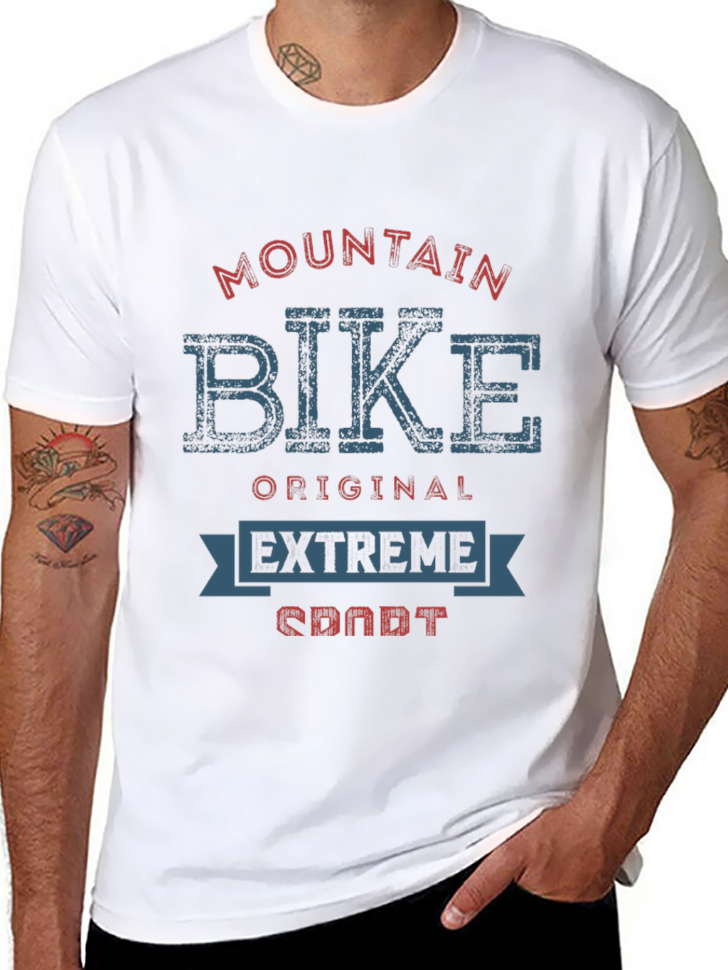 Mountain Bike Extreme Sport Original Design T-Shirt
