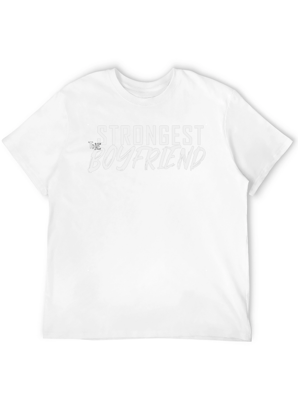 Strongest Boyfriend Graphic Tee - Black