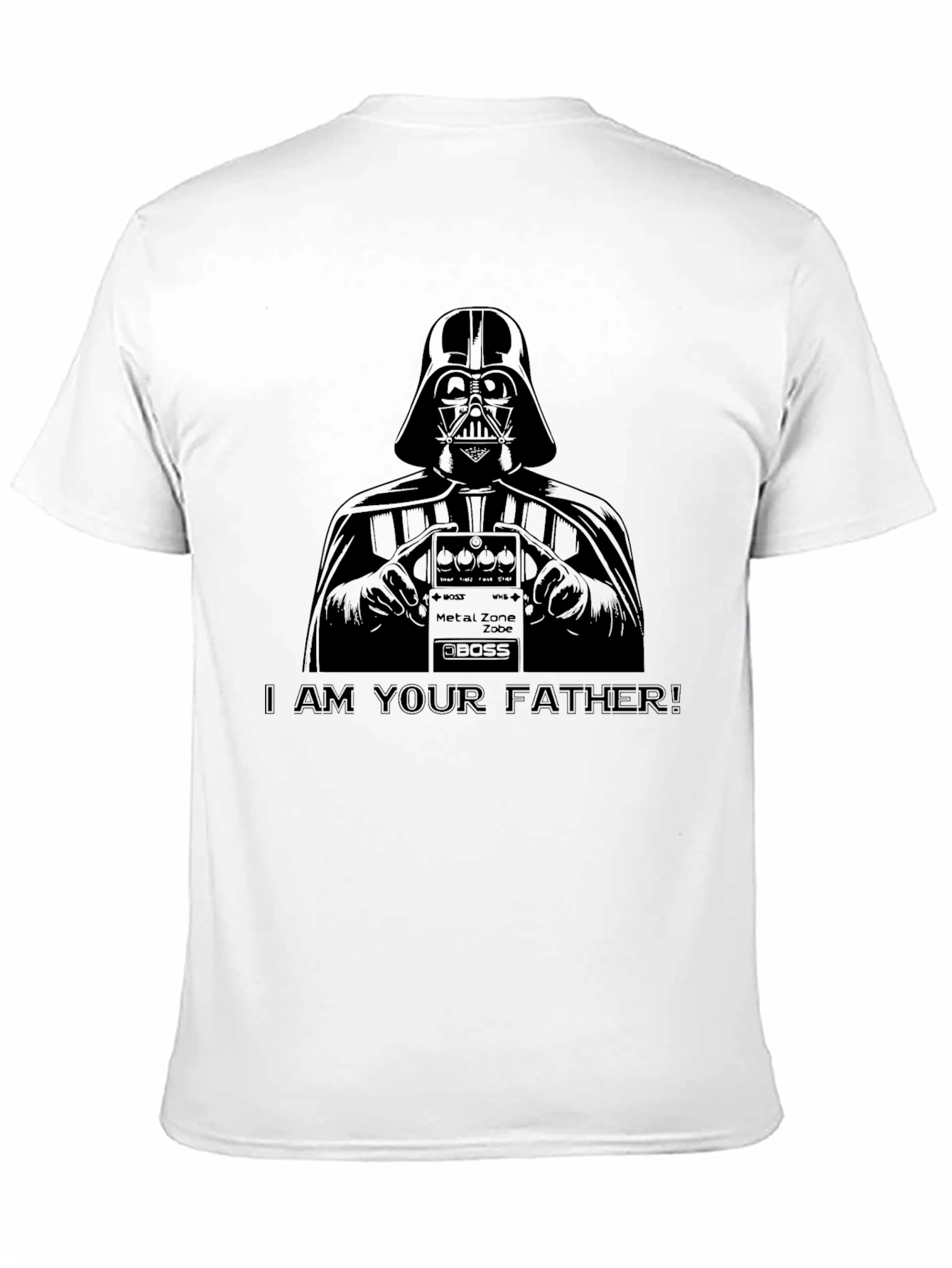 Darth Vader Metal Zone T-Shirt - I Am Your Father!