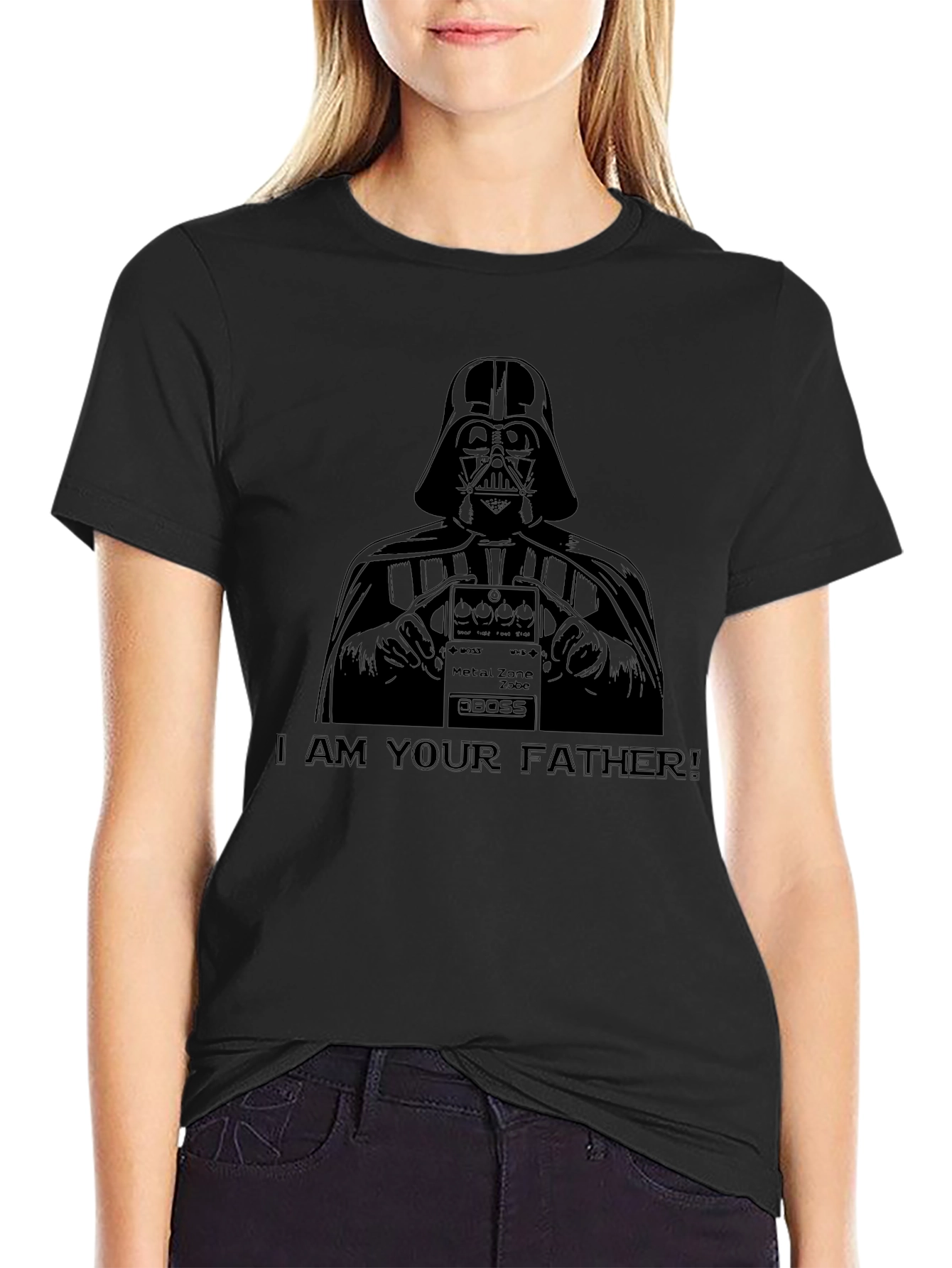 Darth Vader Metal Zone T-Shirt - I Am Your Father!