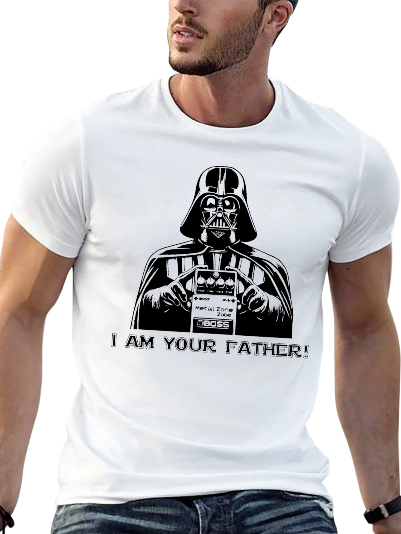 Darth Vader Metal Zone T-Shirt - I Am Your Father!