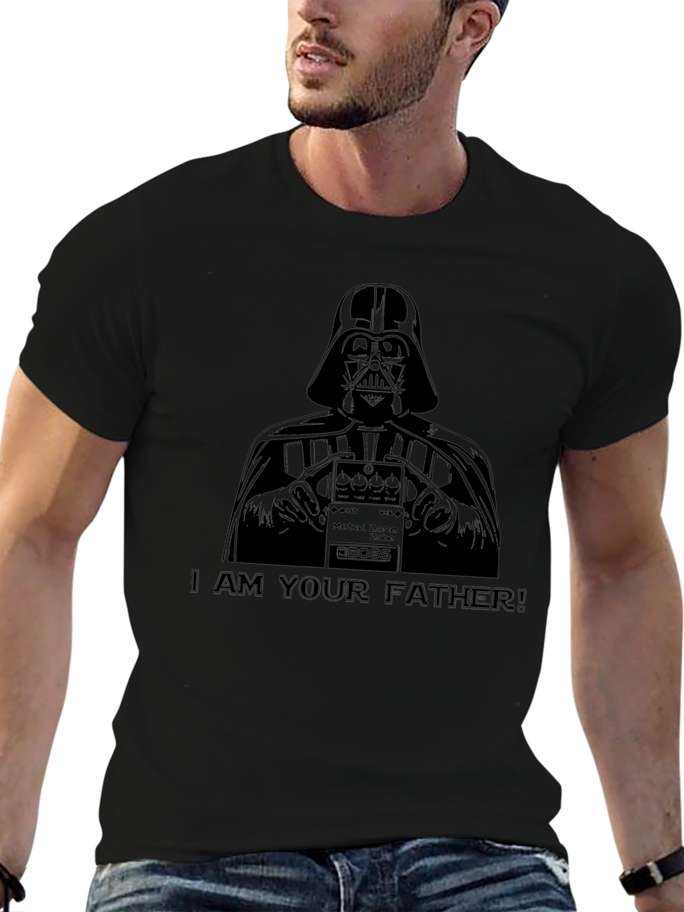Darth Vader Metal Zone T-Shirt - I Am Your Father!