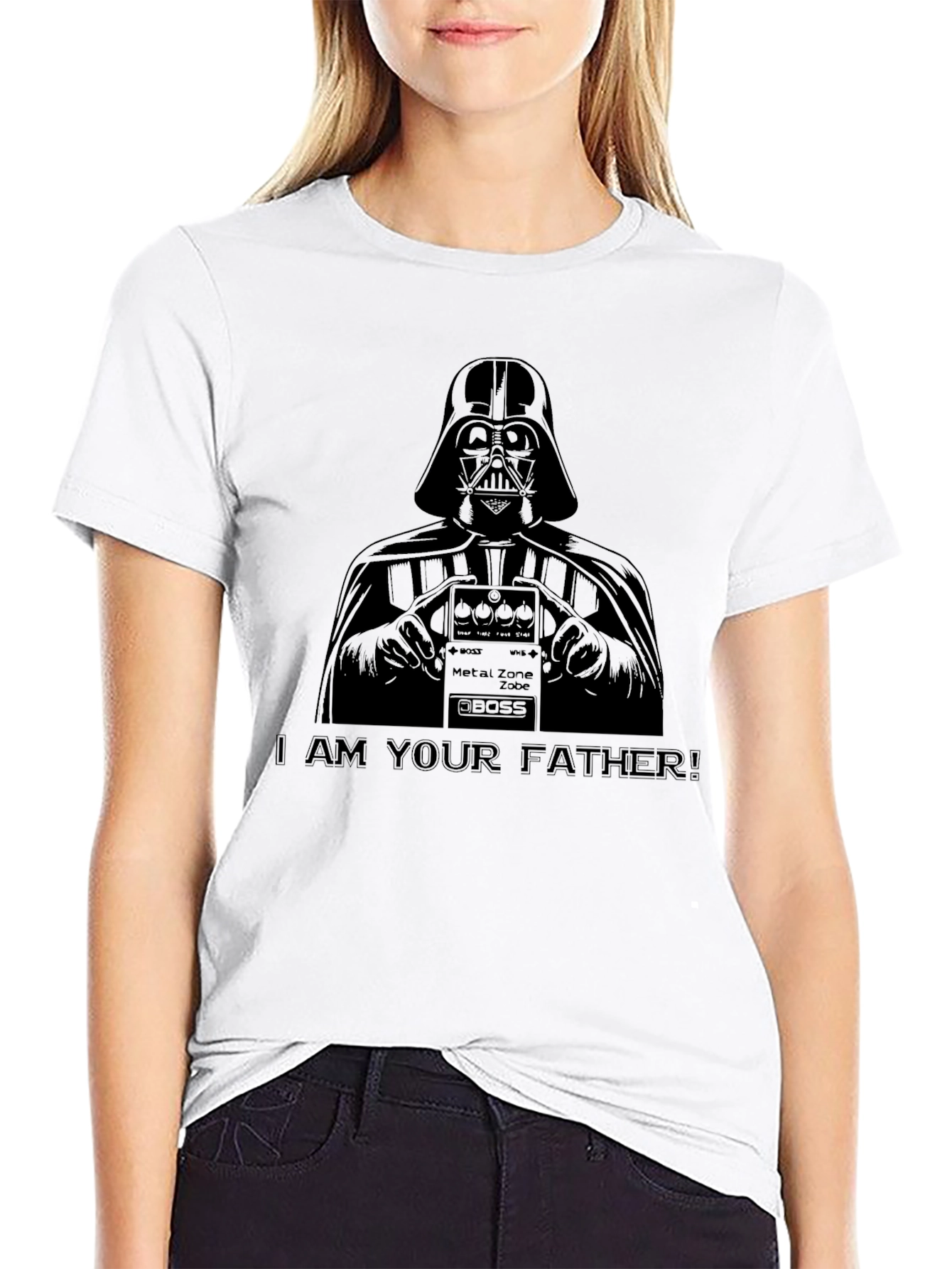 Darth Vader Metal Zone T-Shirt - I Am Your Father!
