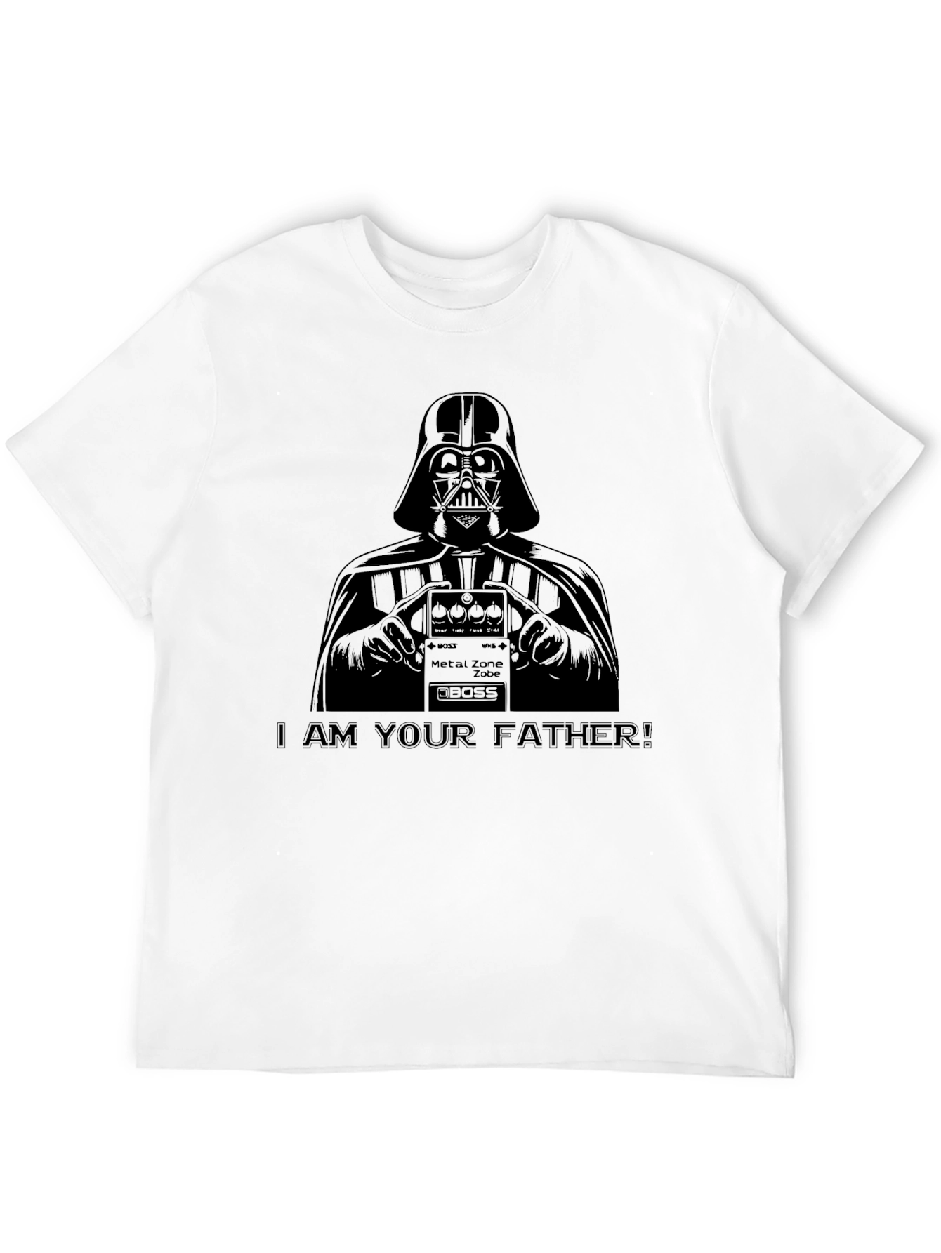 Darth Vader Metal Zone T-Shirt - I Am Your Father!