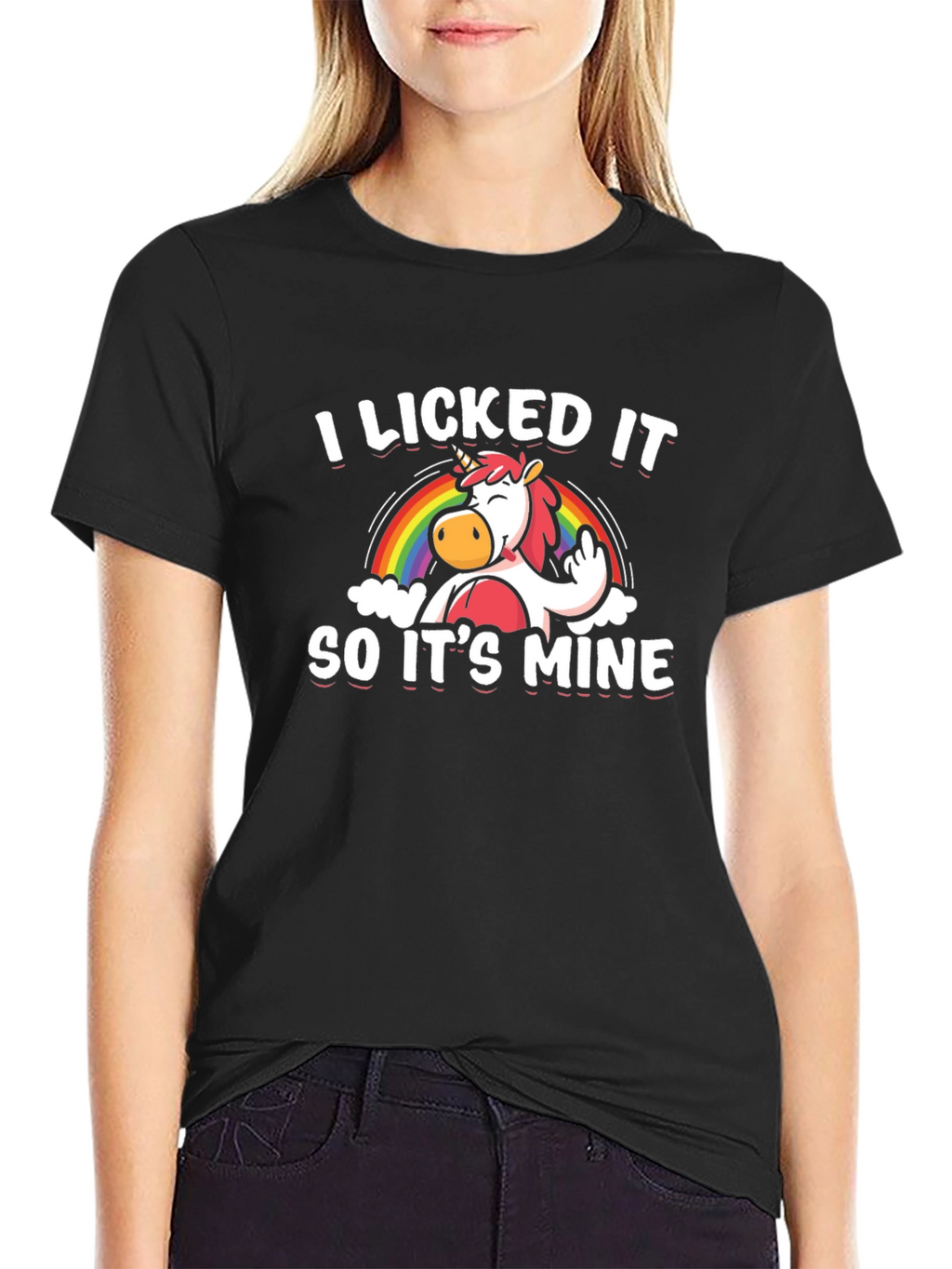 I Licked It So Its Mine Unisex T-Shirt