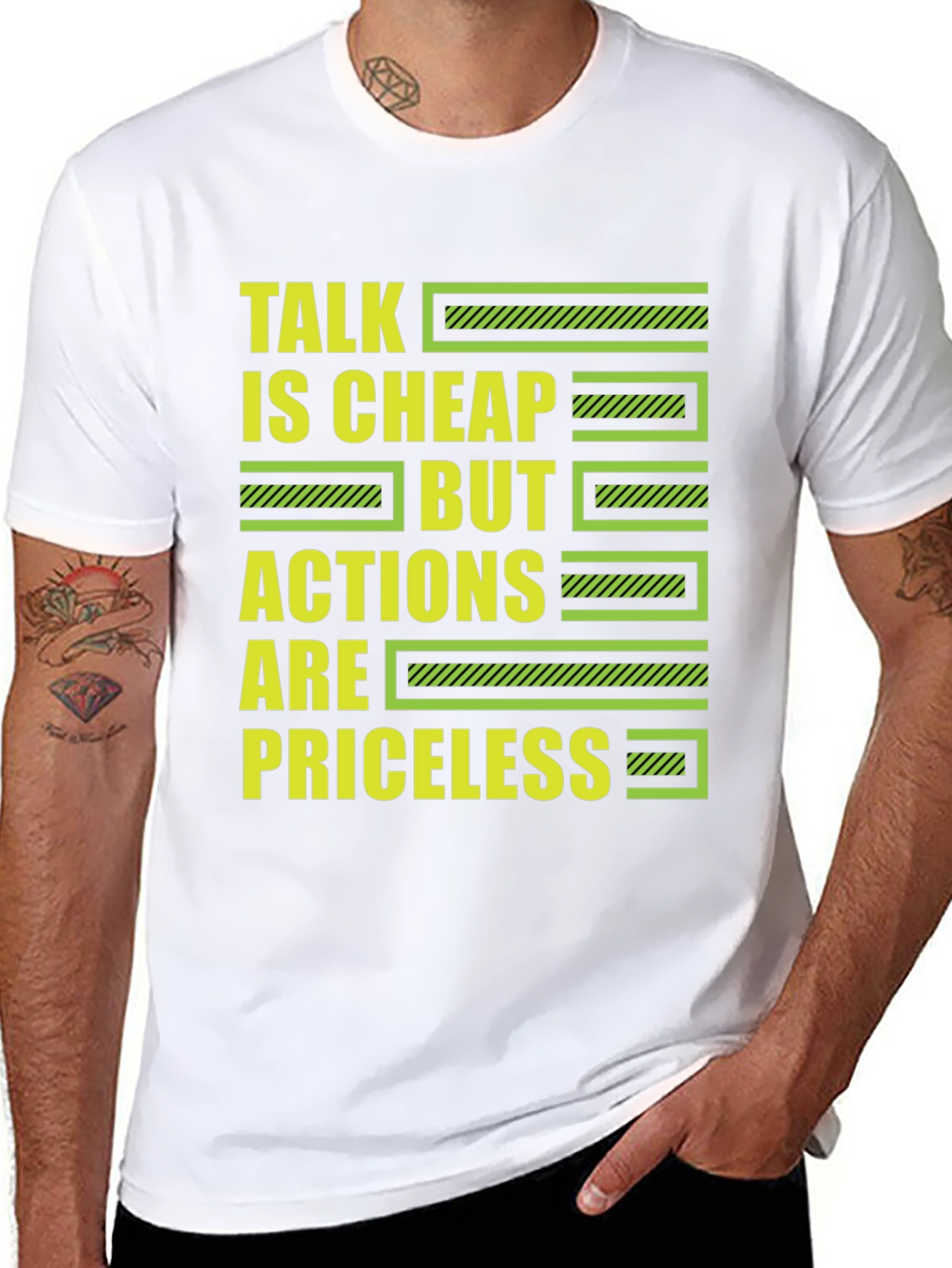 Talk is Cheap But Actions Are Priceless T-Shirt