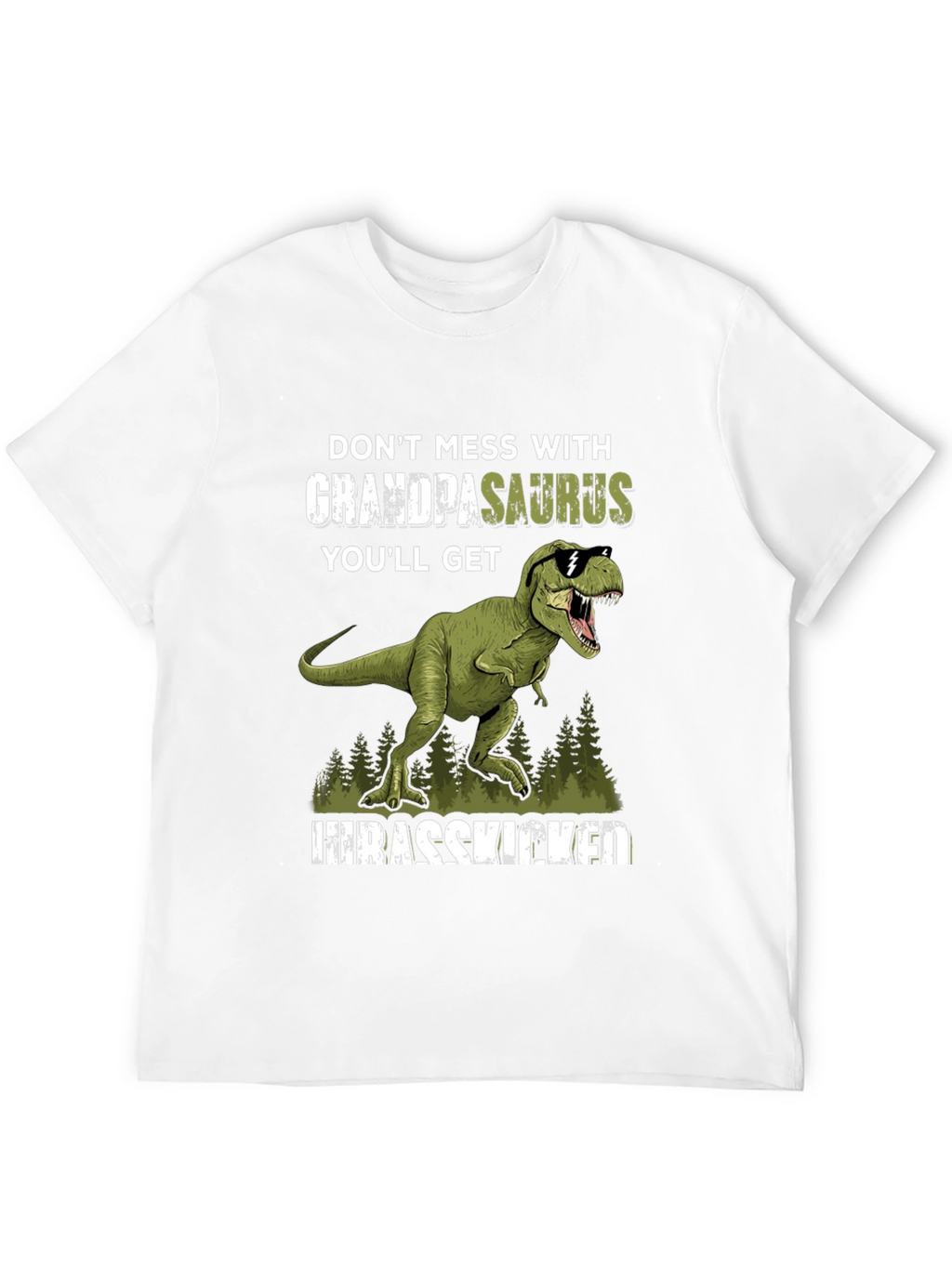 Grandpasaurus T-Rex Graphic Tee