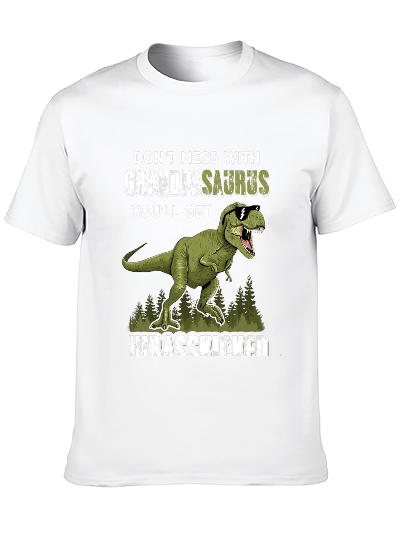 Grandpasaurus T-Rex Graphic Tee