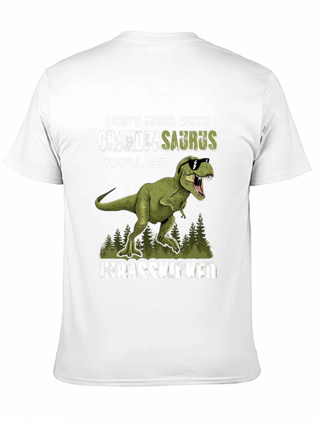 Grandpasaurus T-Rex Graphic Tee