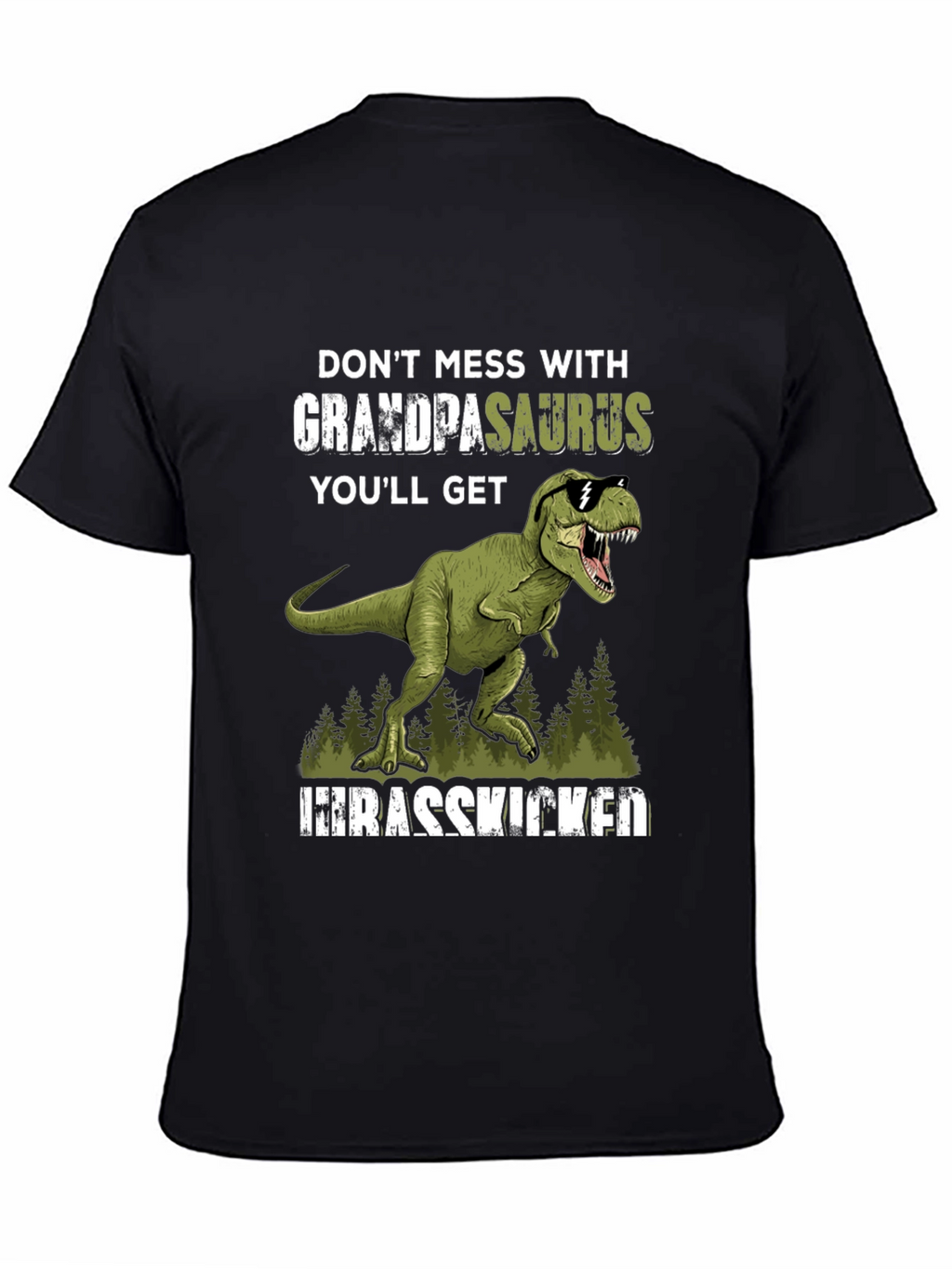 Grandpasaurus T-Rex Graphic Tee