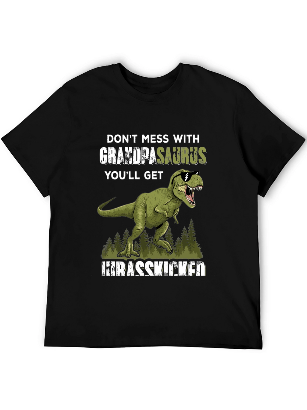 Grandpasaurus T-Rex Graphic Tee