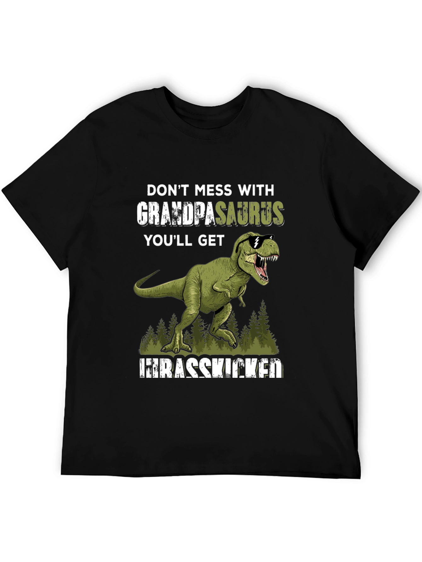 Grandpasaurus T-Rex Graphic Tee