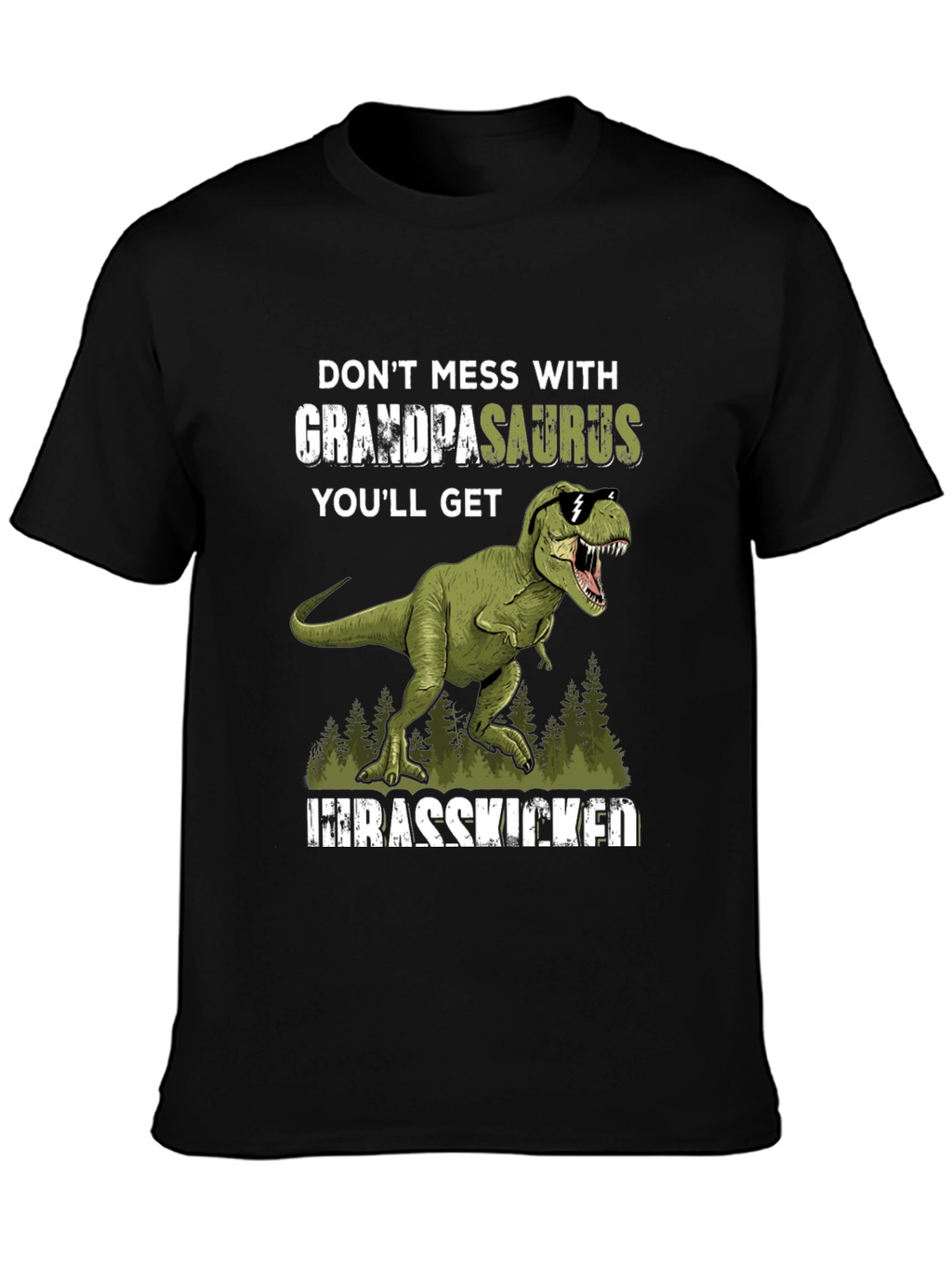 Grandpasaurus T-Rex Graphic Tee