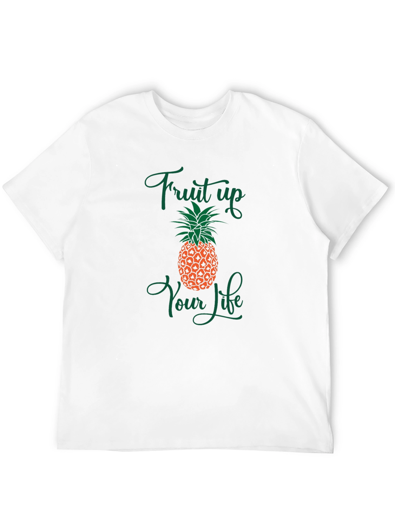 Fruit Up Your Life Pineapple Graphic Tee