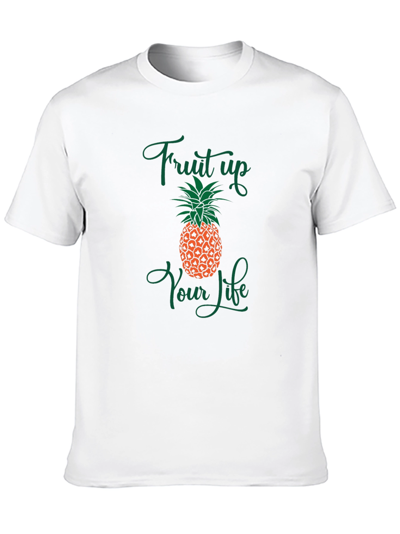 Fruit Up Your Life Pineapple Graphic Tee