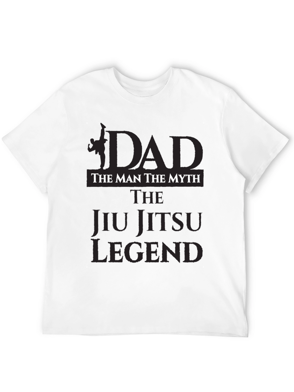 Dad Jiu Jitsu Legend Black T-Shirt