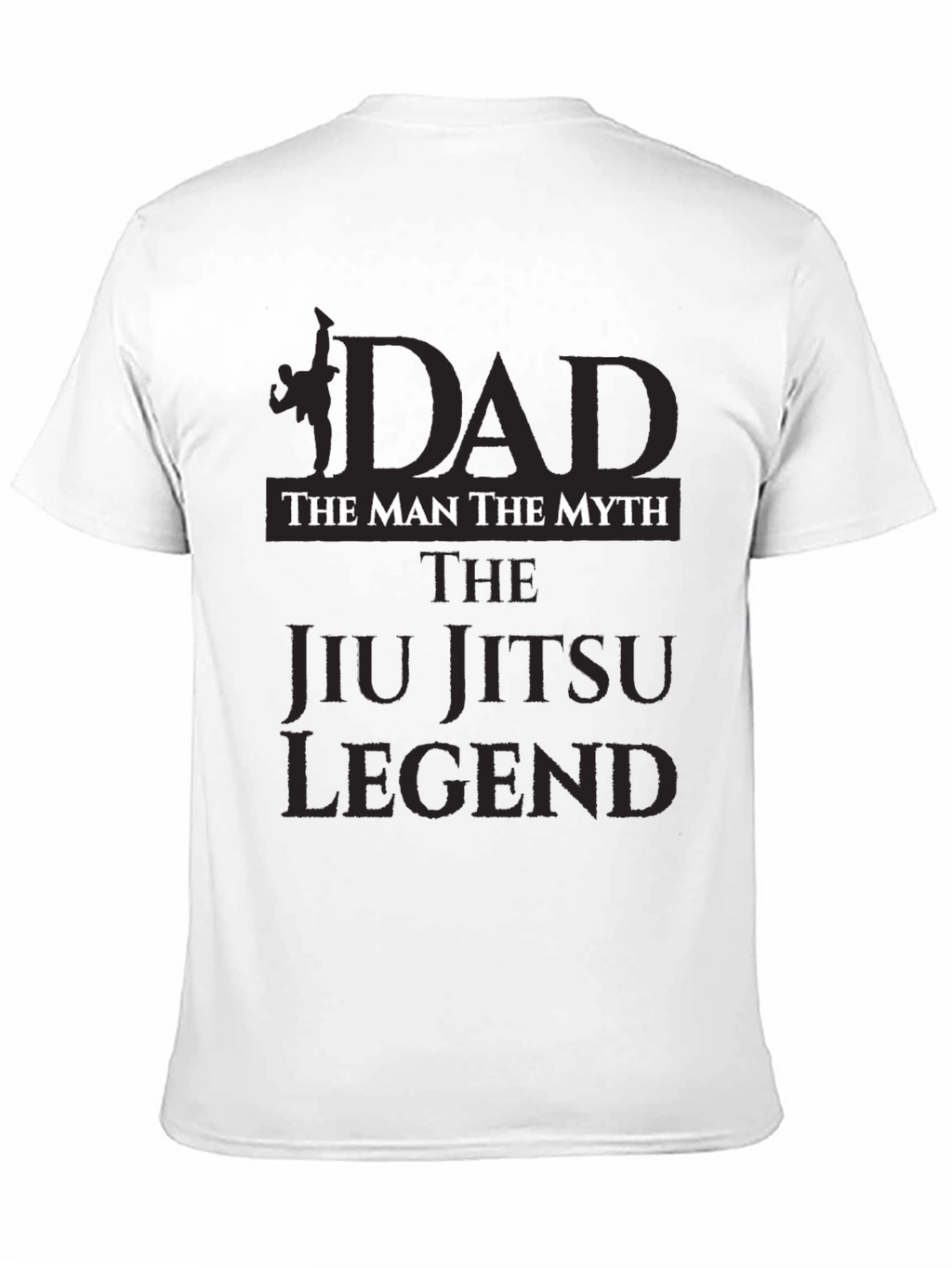 Dad Jiu Jitsu Legend Black T-Shirt