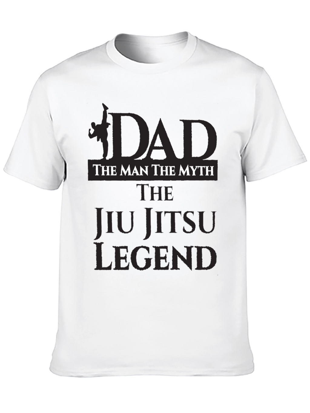 Dad Jiu Jitsu Legend Black T-Shirt