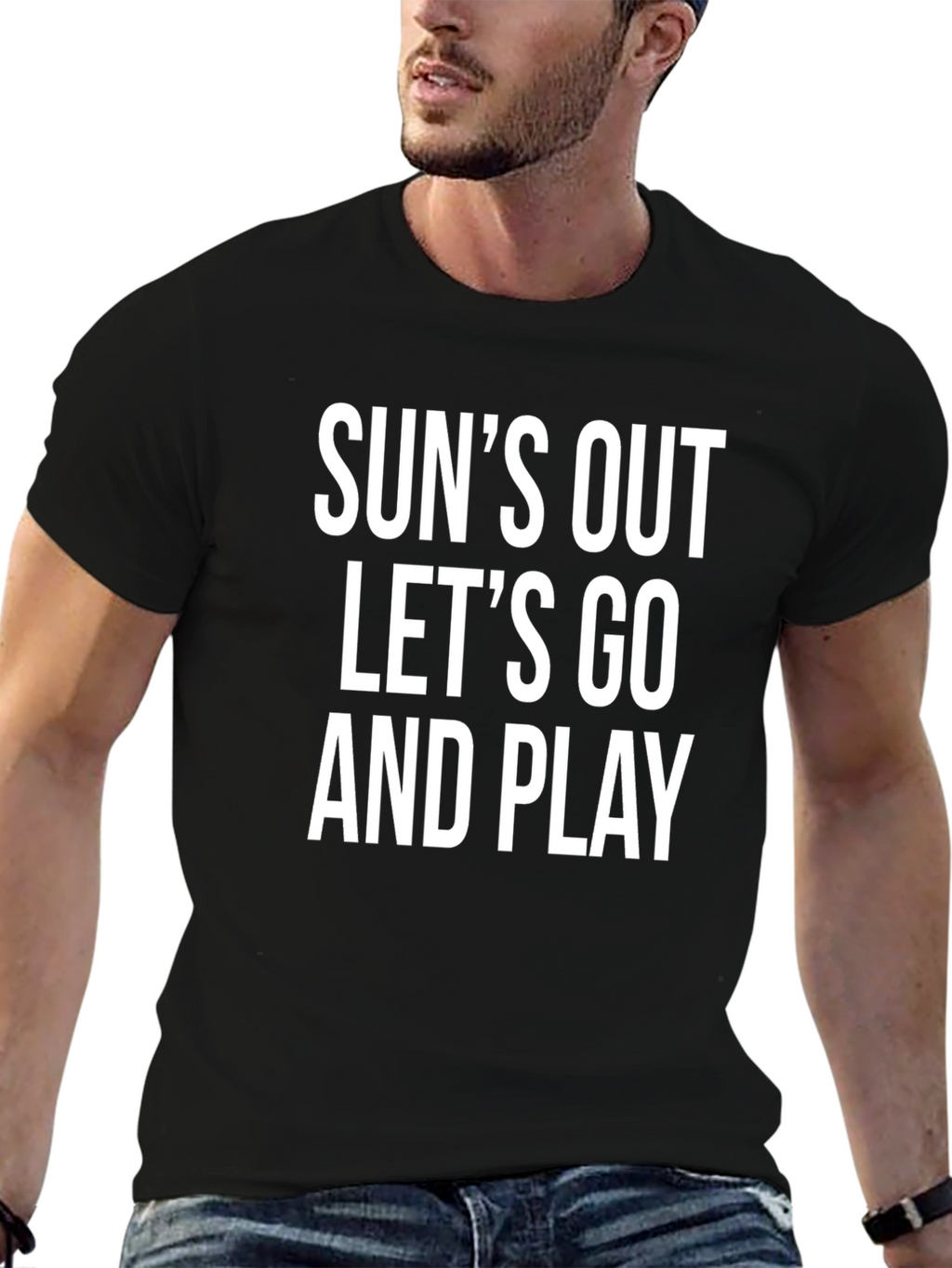 Suns Out Lets Go And Play T-Shirt