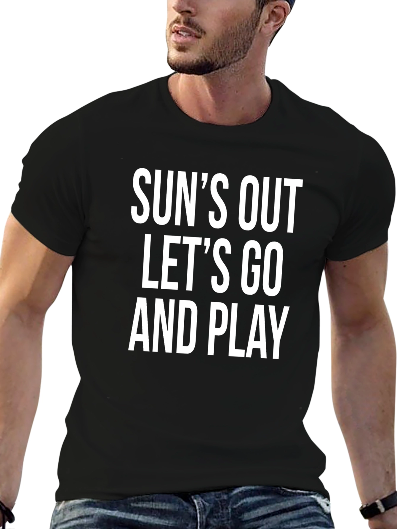 Suns Out Lets Go And Play T-Shirt