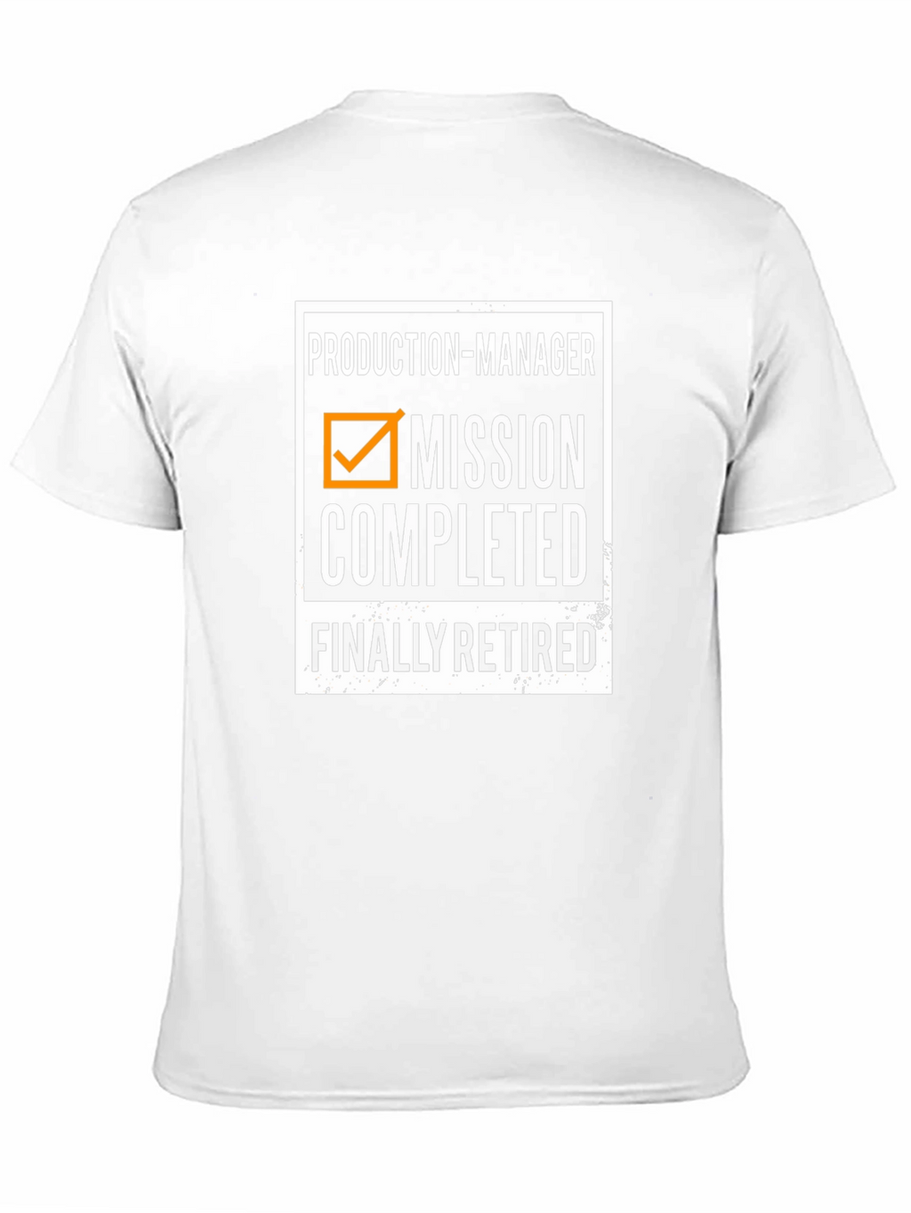 Production Manager Retirement T-Shirt