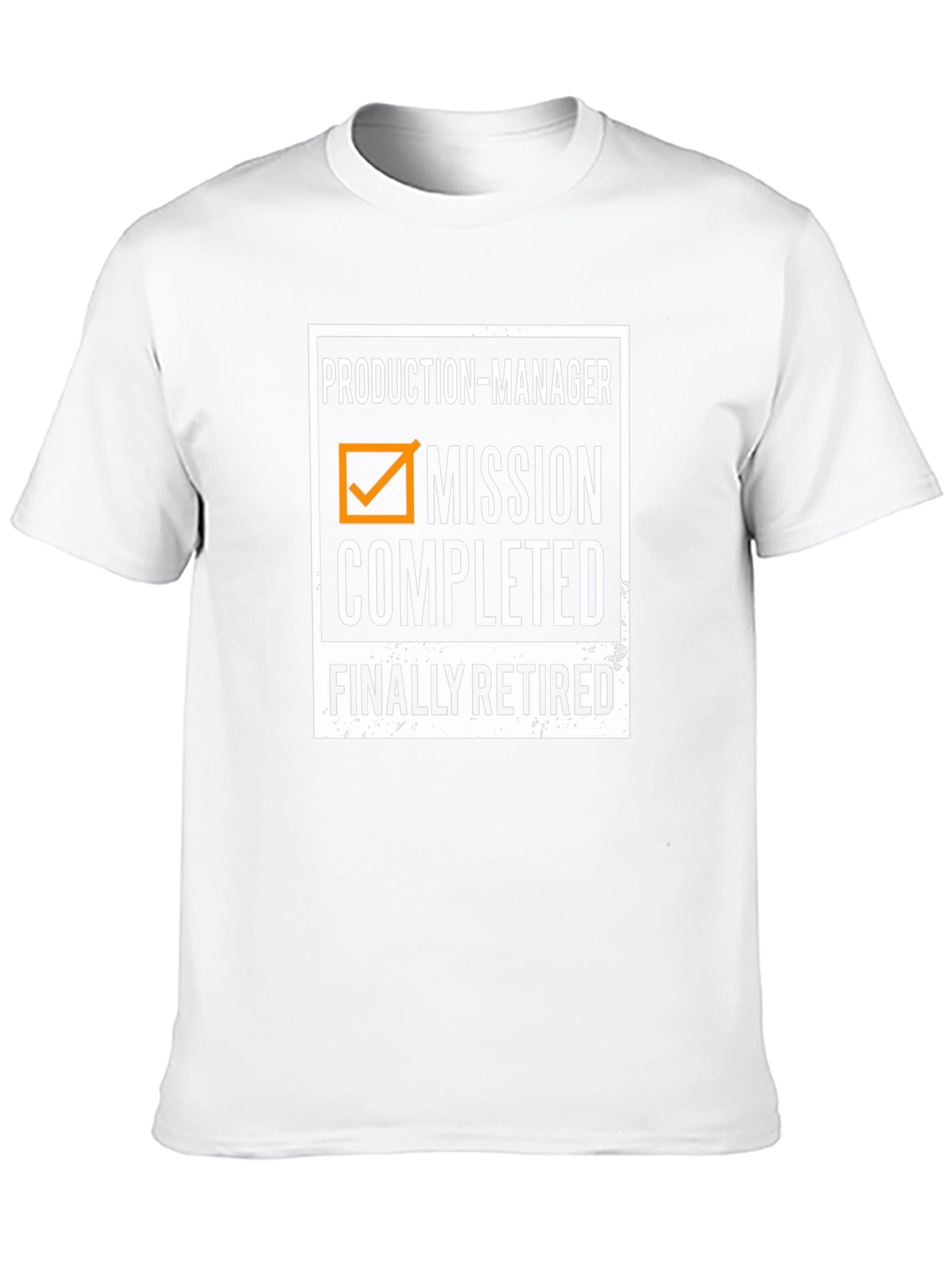 Production Manager Retirement T-Shirt