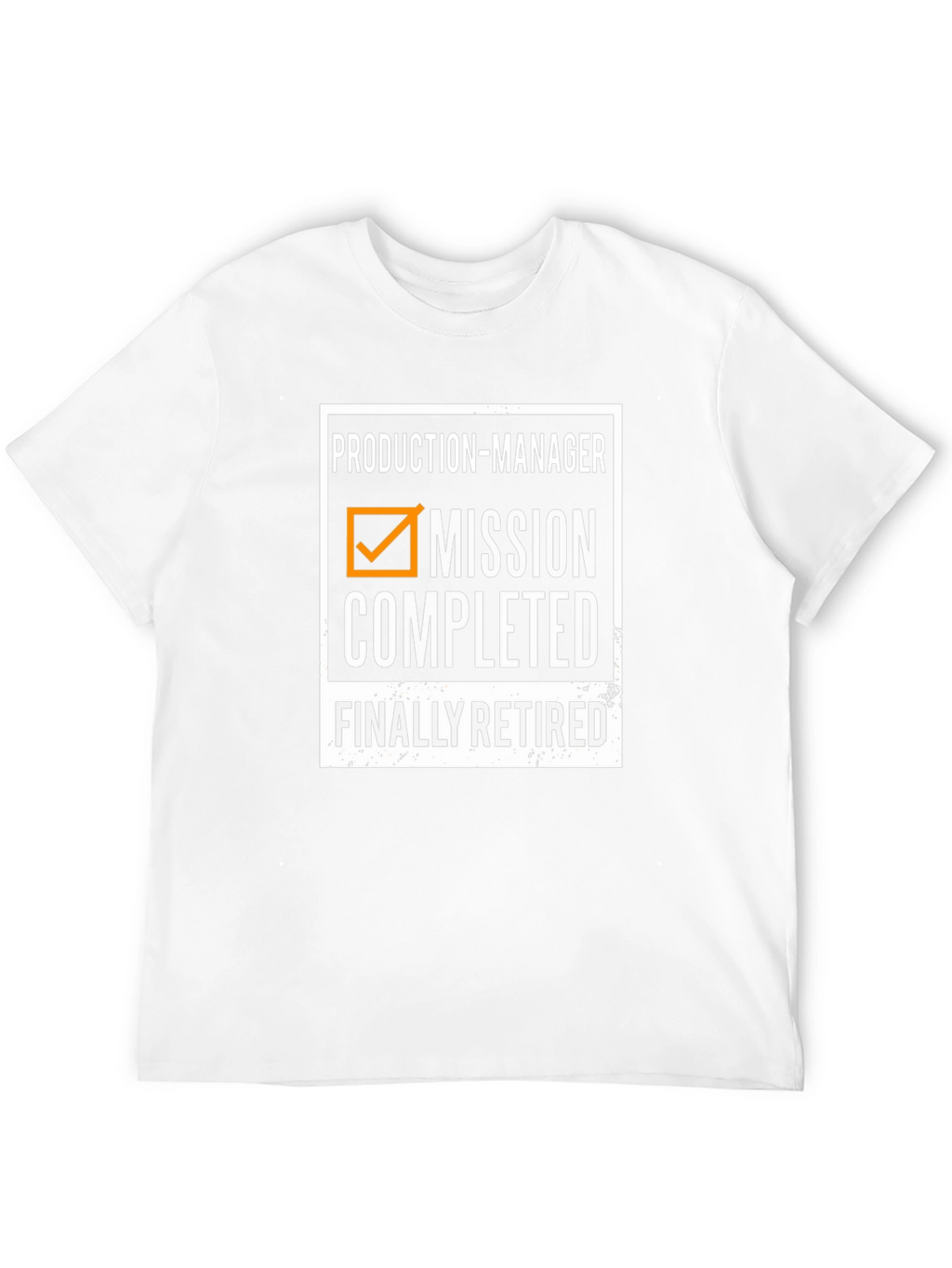 Production Manager Retirement T-Shirt