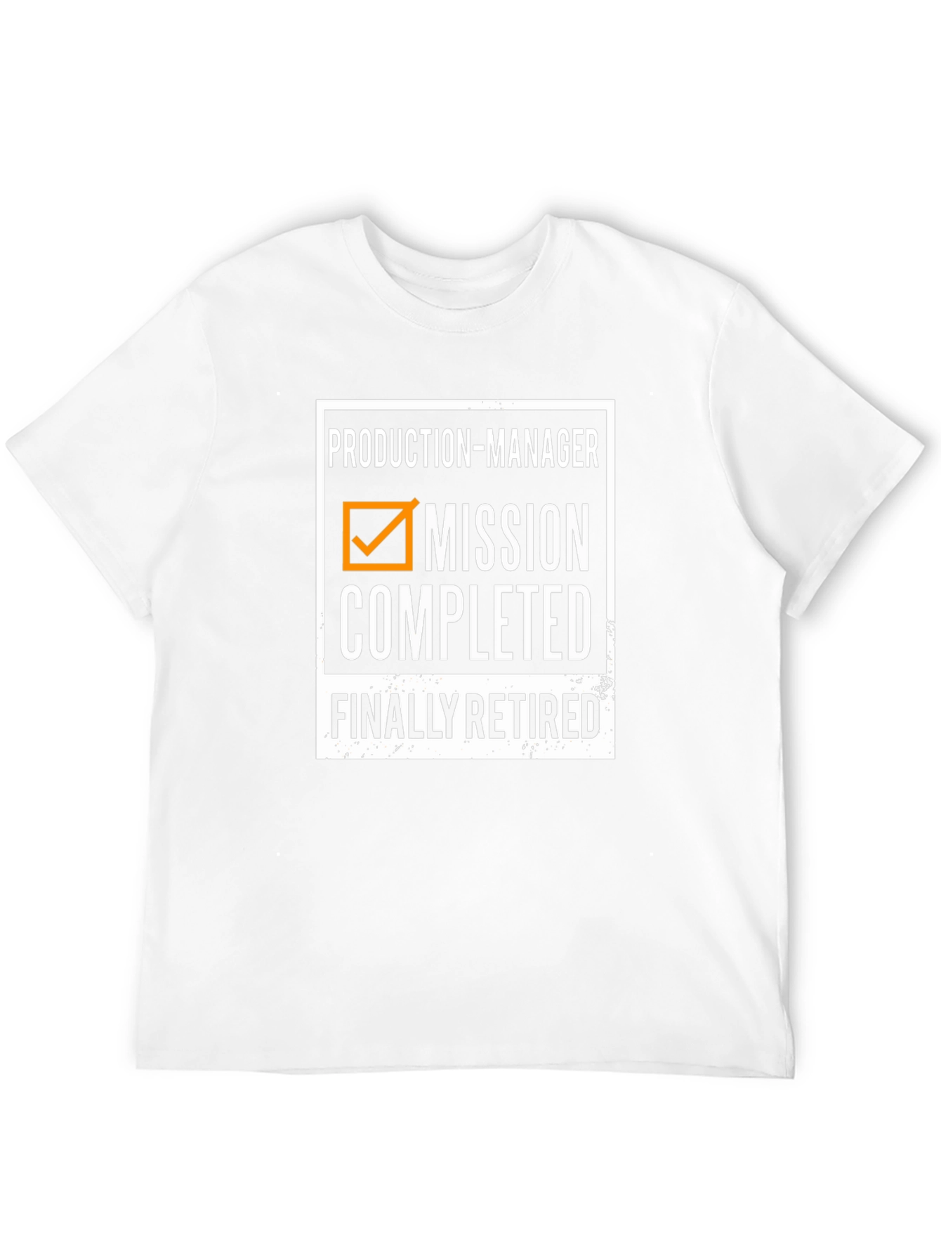 Production Manager Retirement T-Shirt