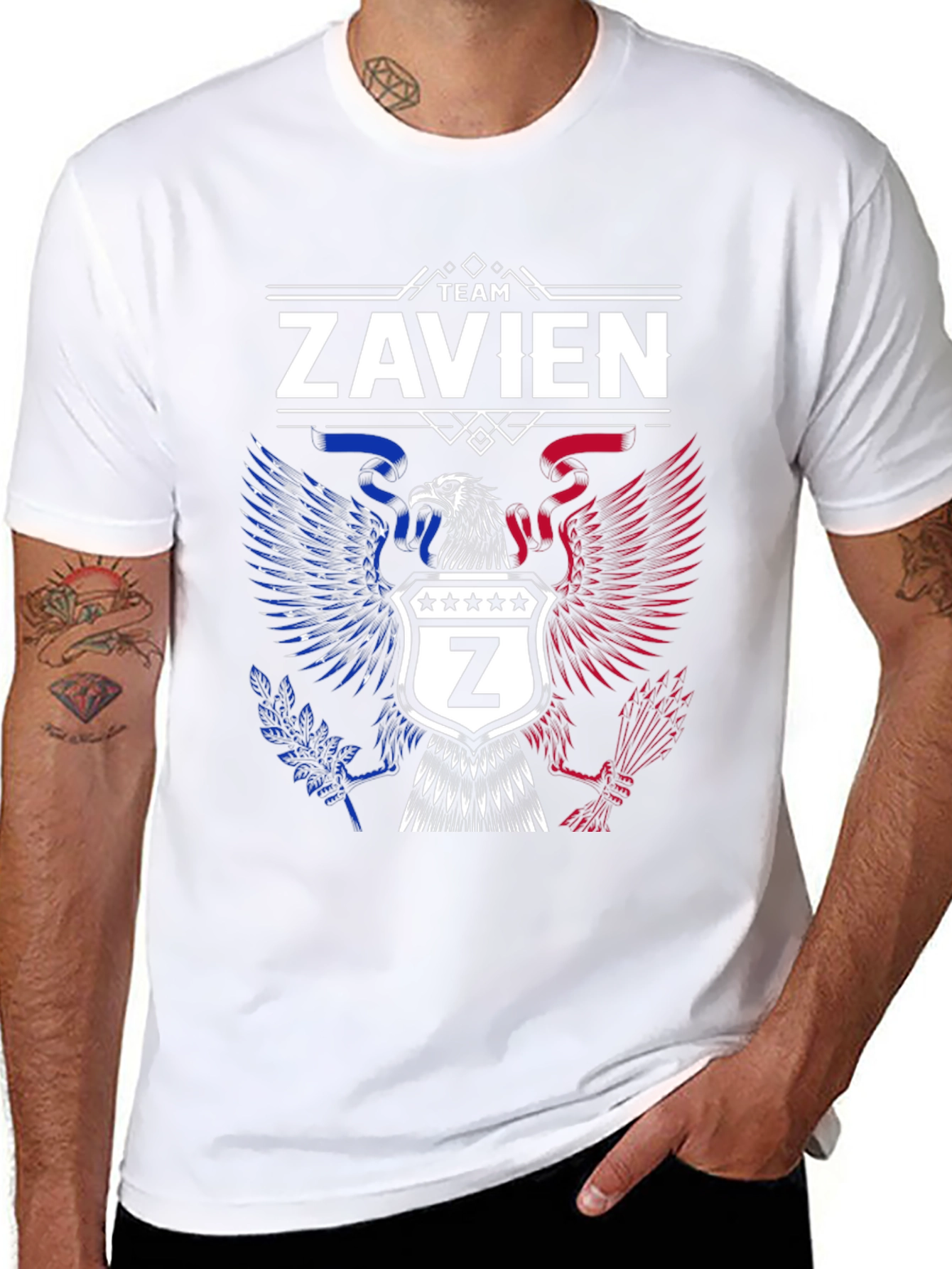 Team Zavien Eagle Crest T-Shirt