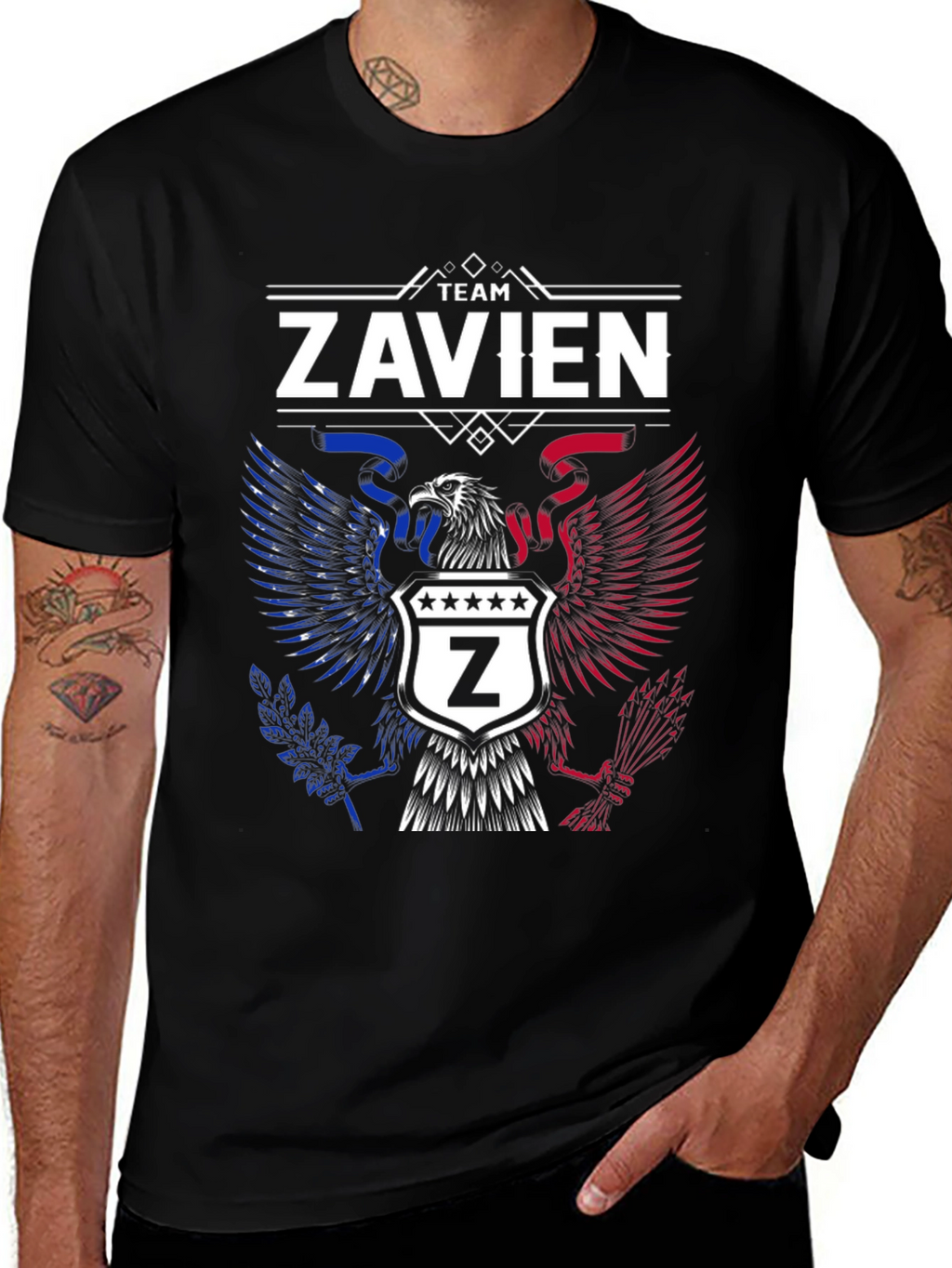 Team Zavien Eagle Crest T-Shirt
