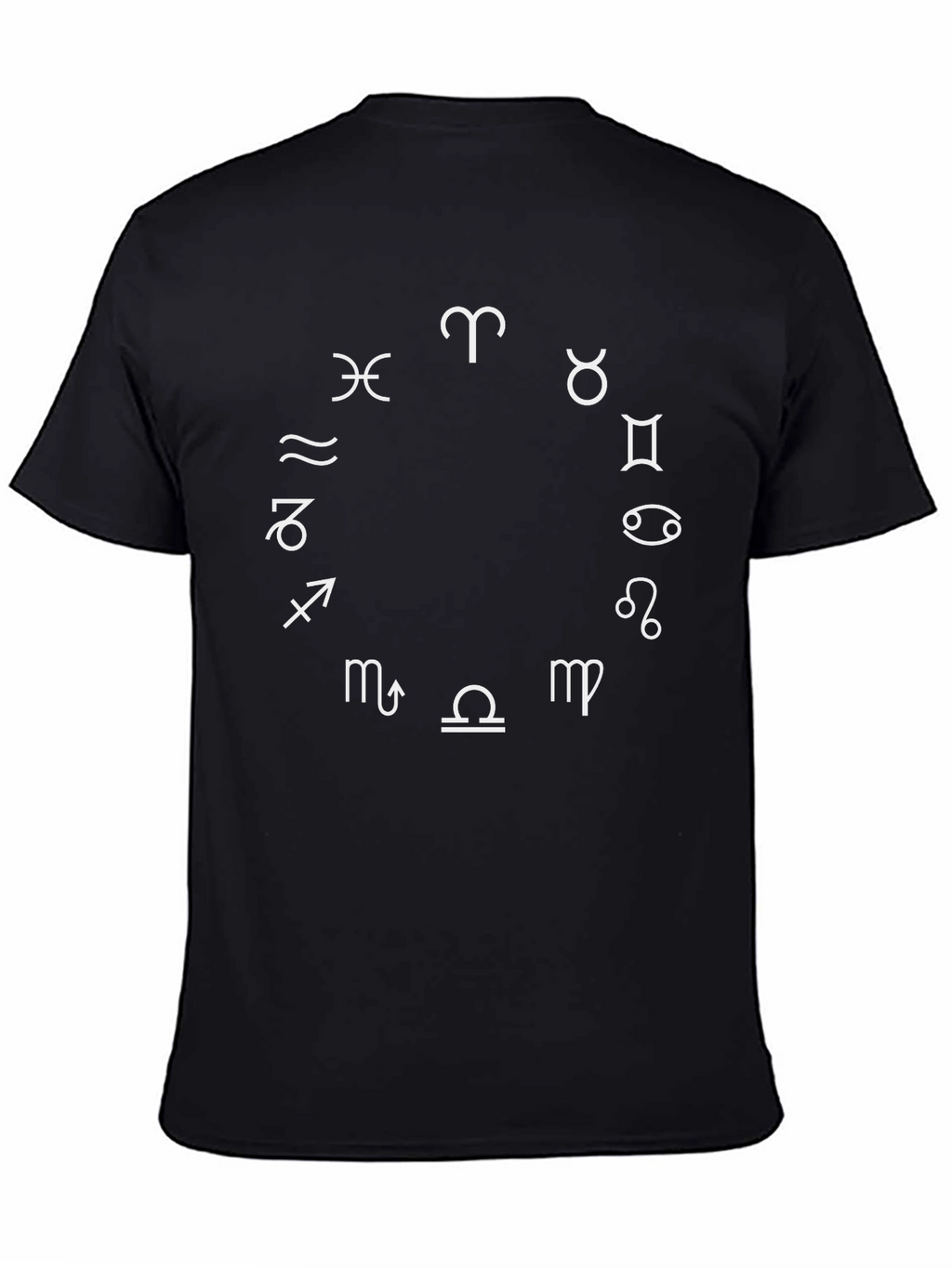 Zodiac Sign T-Shirt - Celestial Horoscope Design