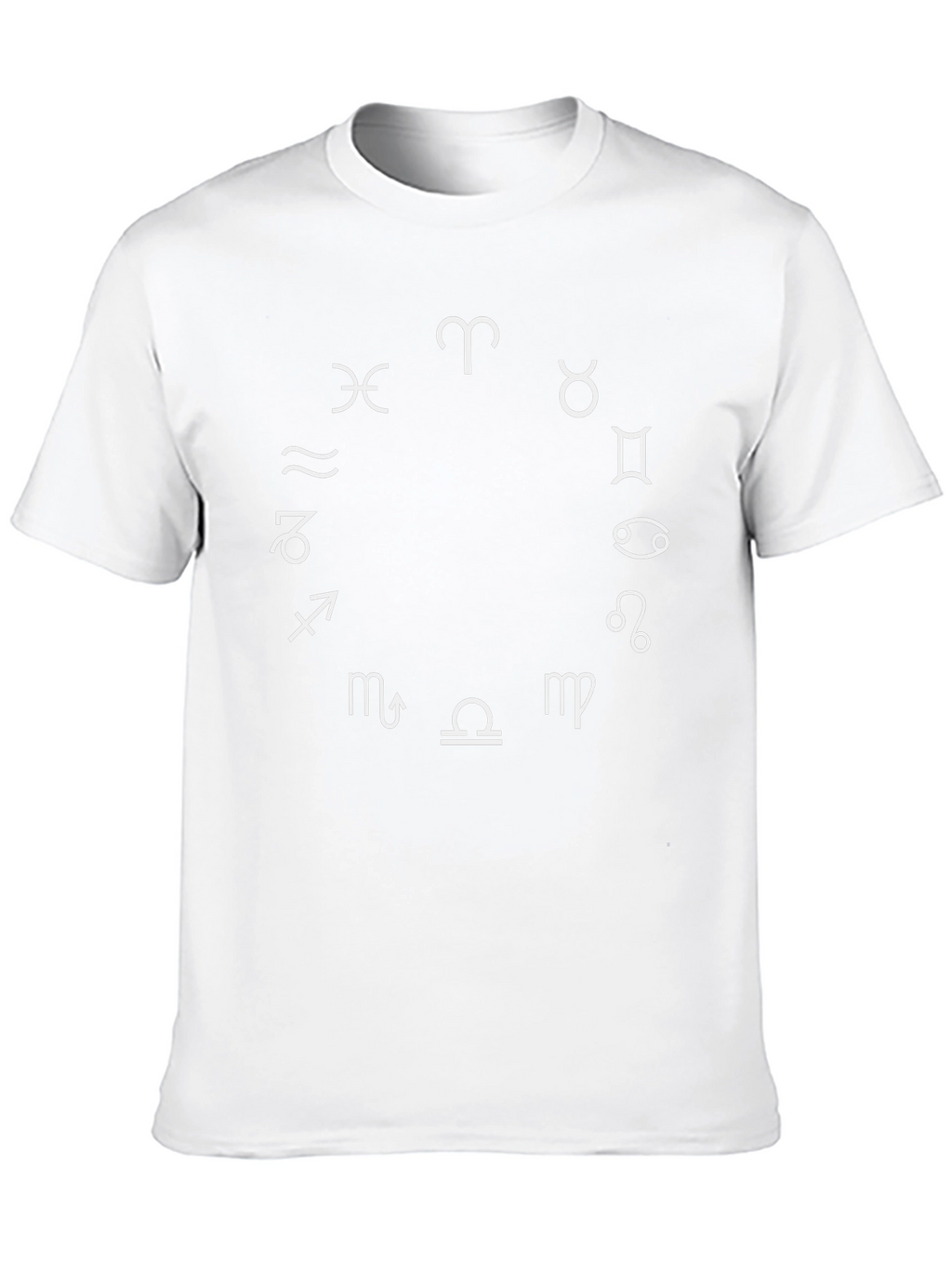 Zodiac Sign T-Shirt - Celestial Horoscope Design