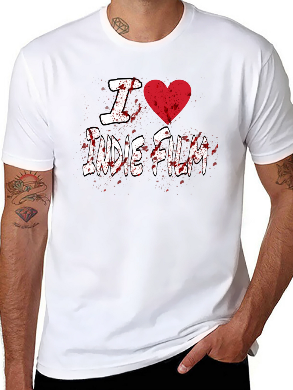 I Heart Indie Film Graphic Tee - Unisex
