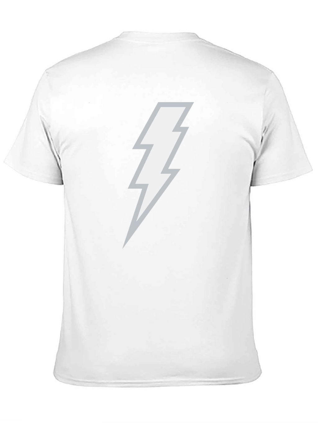 Lightning Bolt Graphic Black T-Shirt