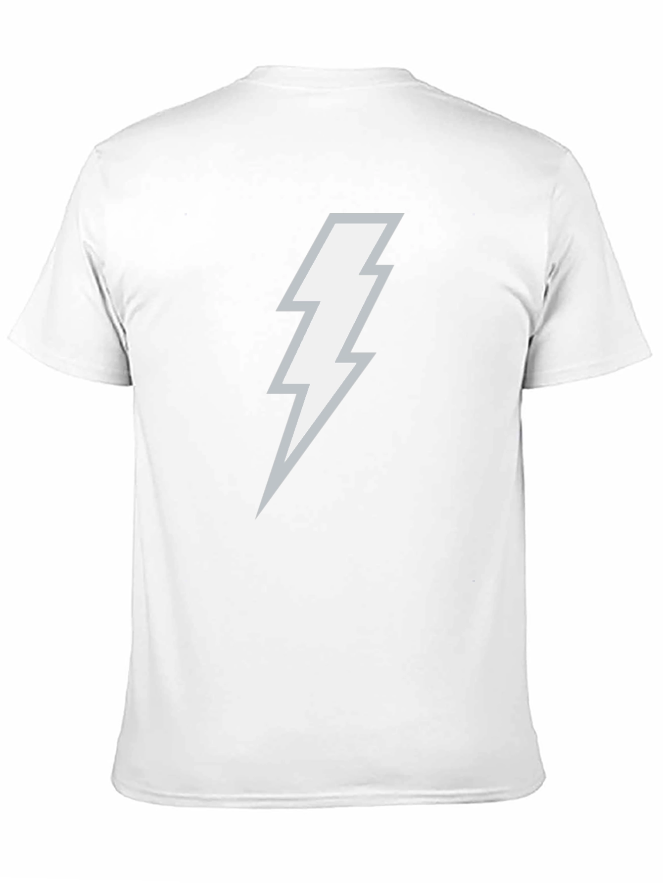 Lightning Bolt Graphic Black T-Shirt
