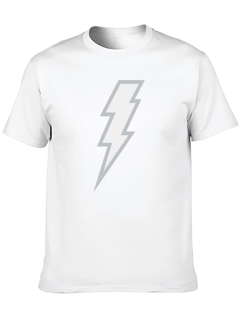 Lightning Bolt Graphic Black T-Shirt