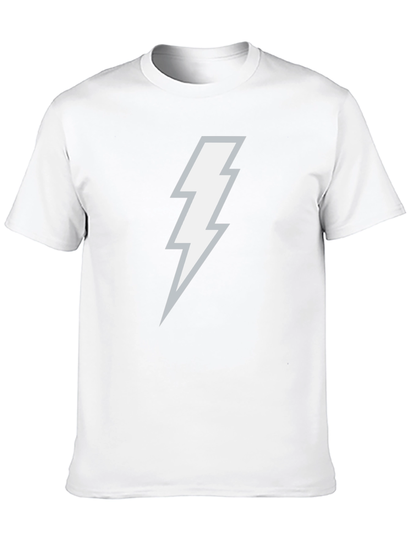 Lightning Bolt Graphic Black T-Shirt