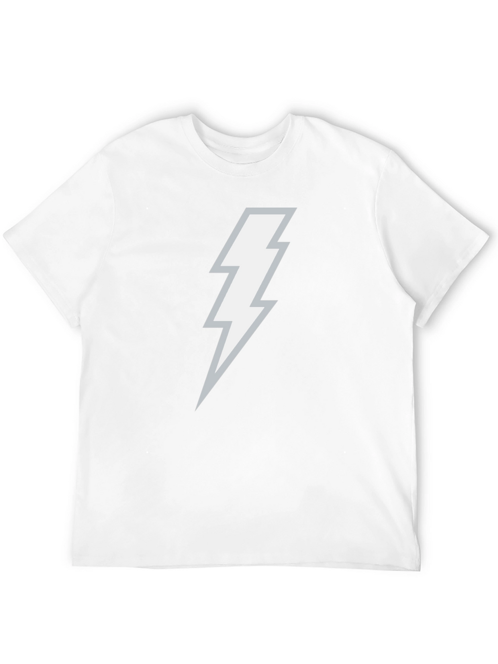 Lightning Bolt Graphic Black T-Shirt