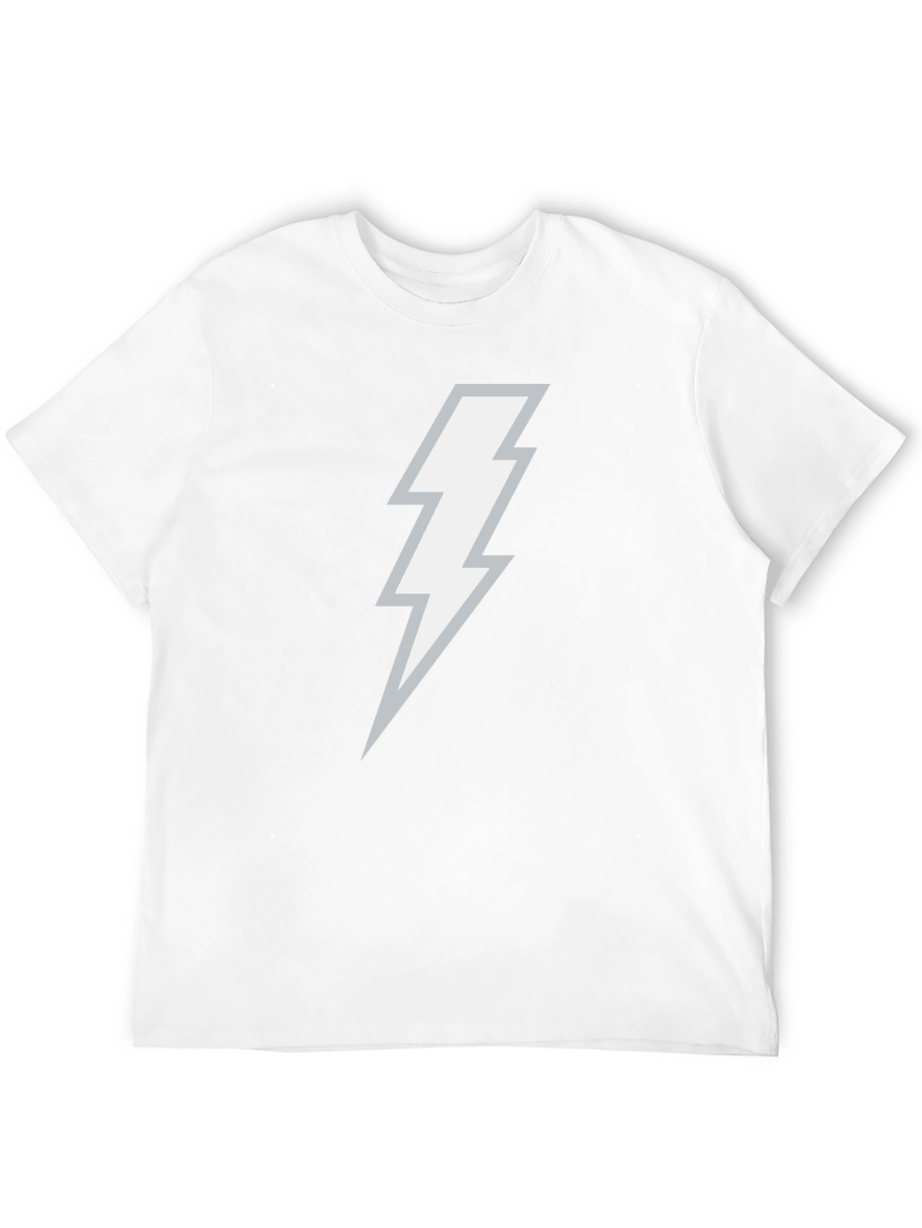 Lightning Bolt Graphic Black T-Shirt