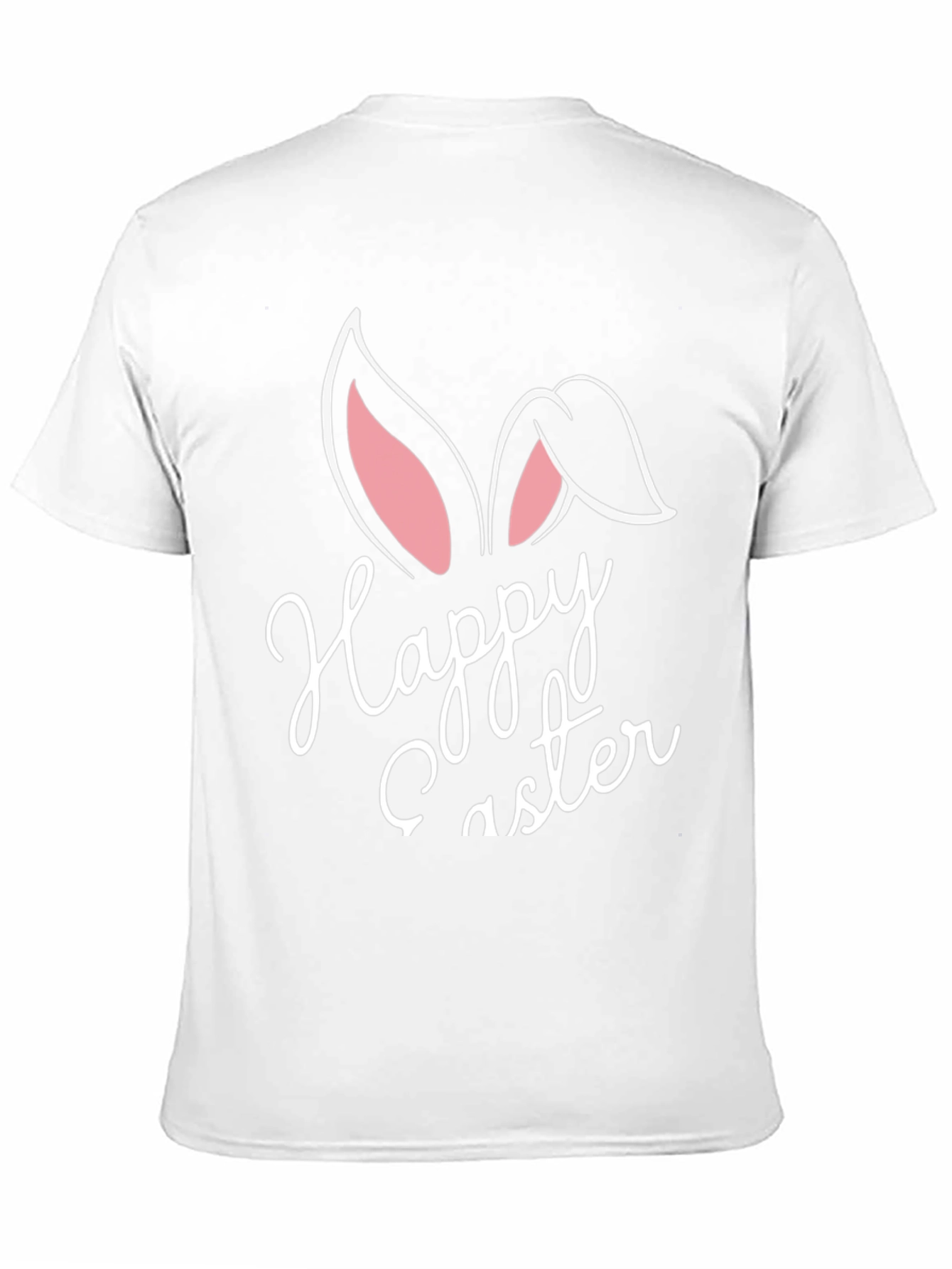 Happy Easter Bunny Ears Graphic T-Shirt