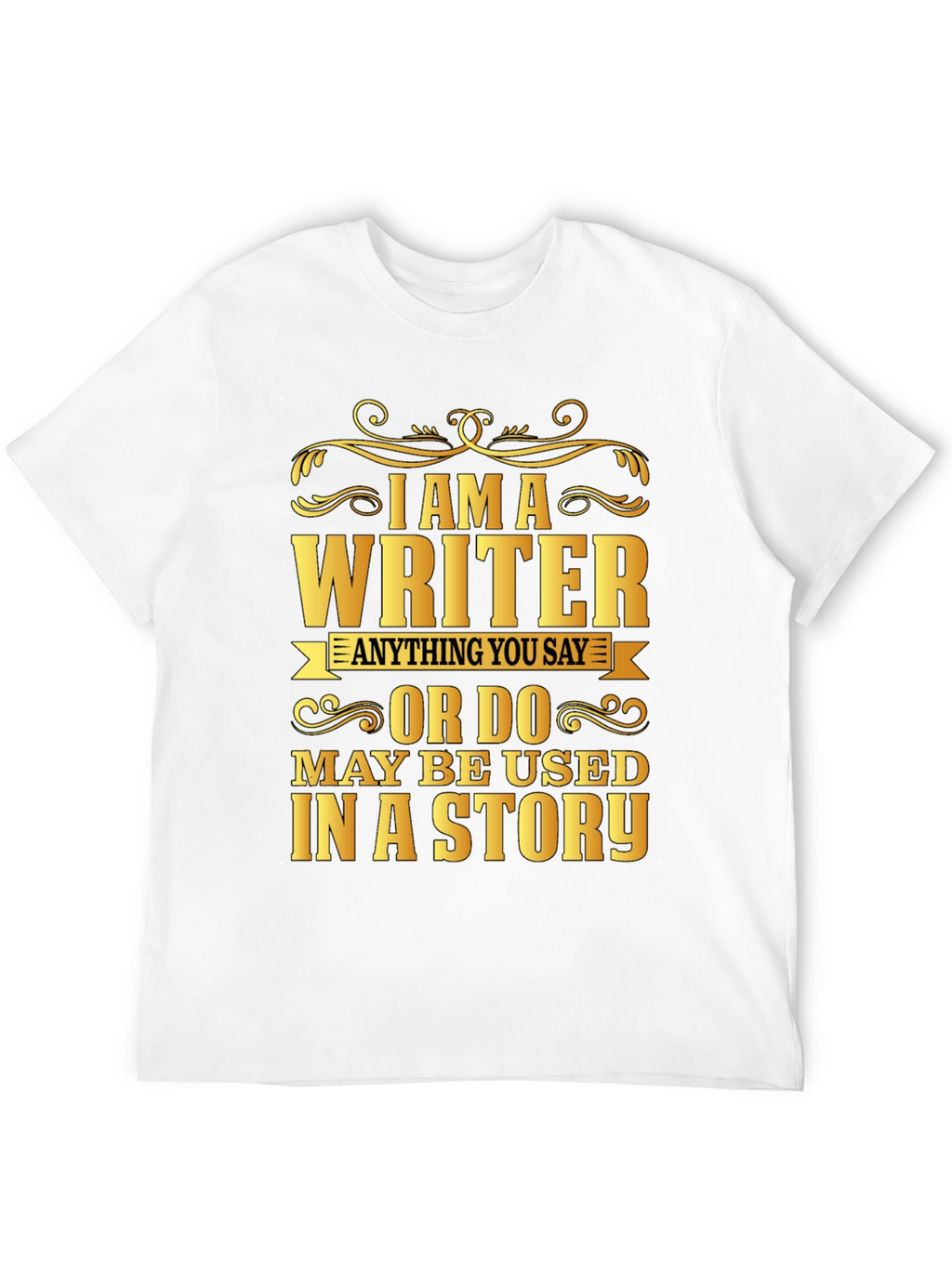 I Am A Writer Graphic Tee