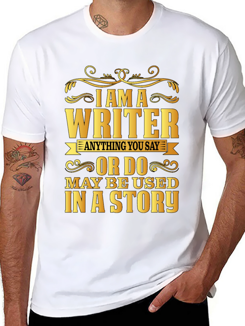 I Am A Writer Graphic Tee