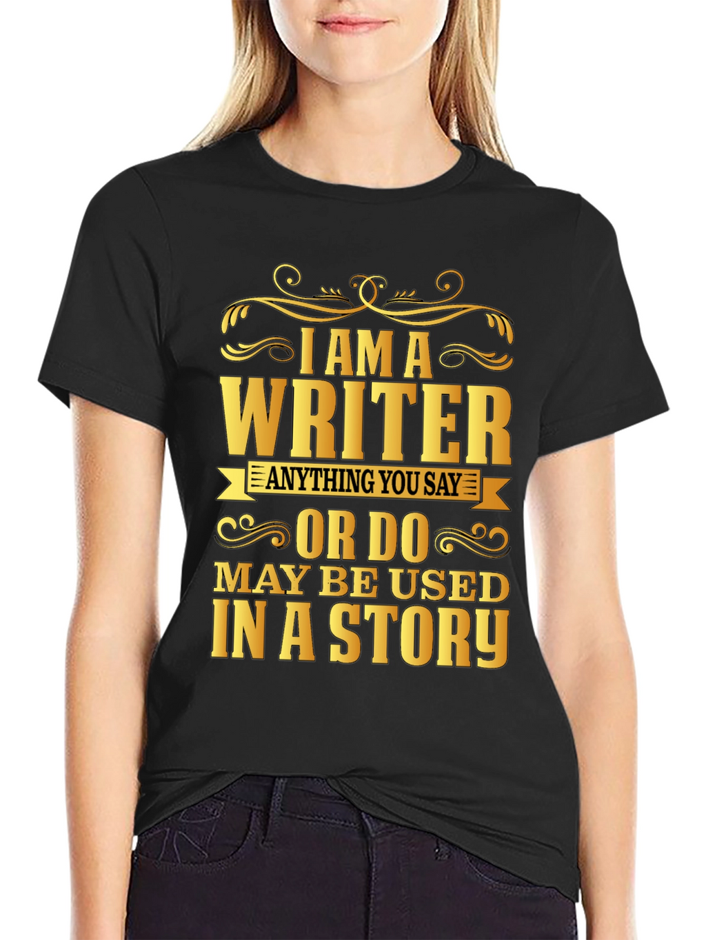 I Am A Writer Graphic Tee