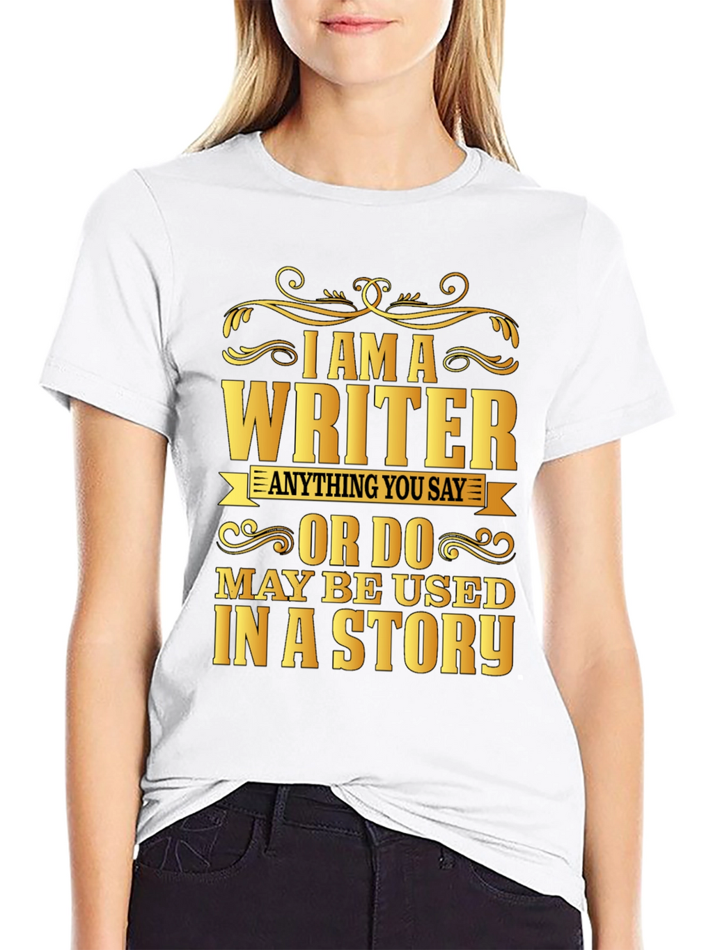 I Am A Writer Graphic Tee