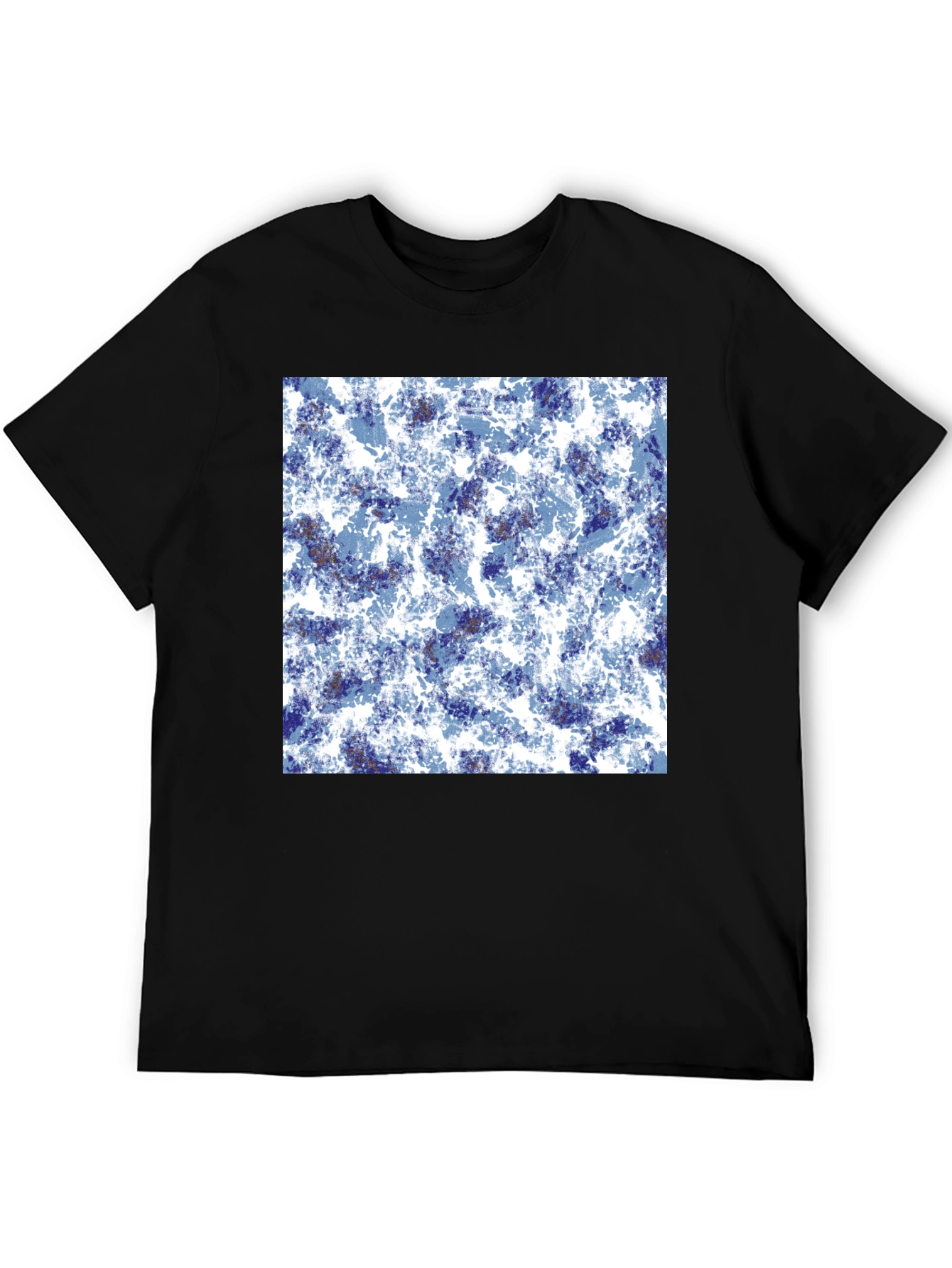 Abstract Black T-Shirt